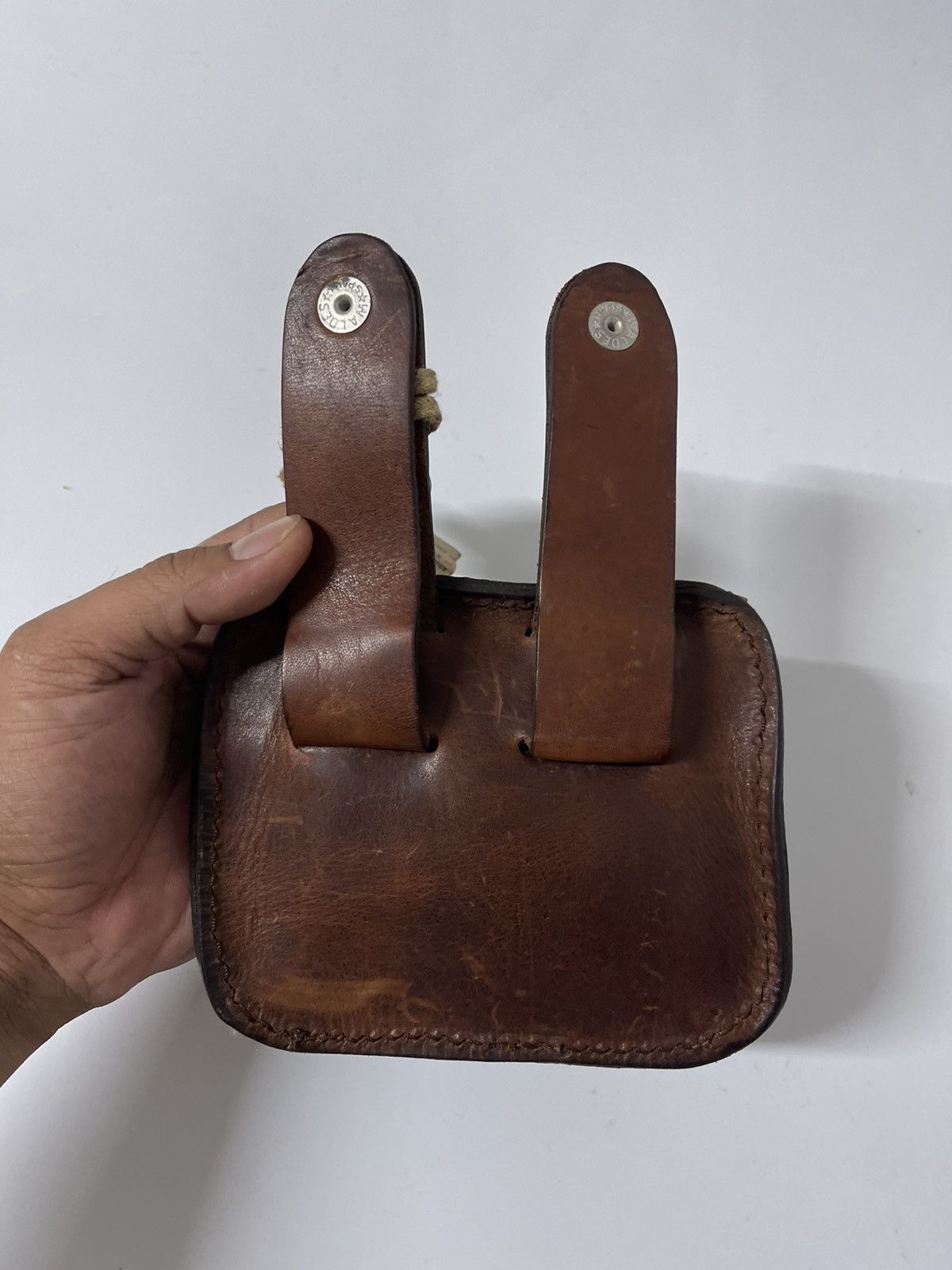 Genuine Leather BASSICO SPAIN LEATHER BELT BAG Size ONE SIZE - 4 Thumbnail