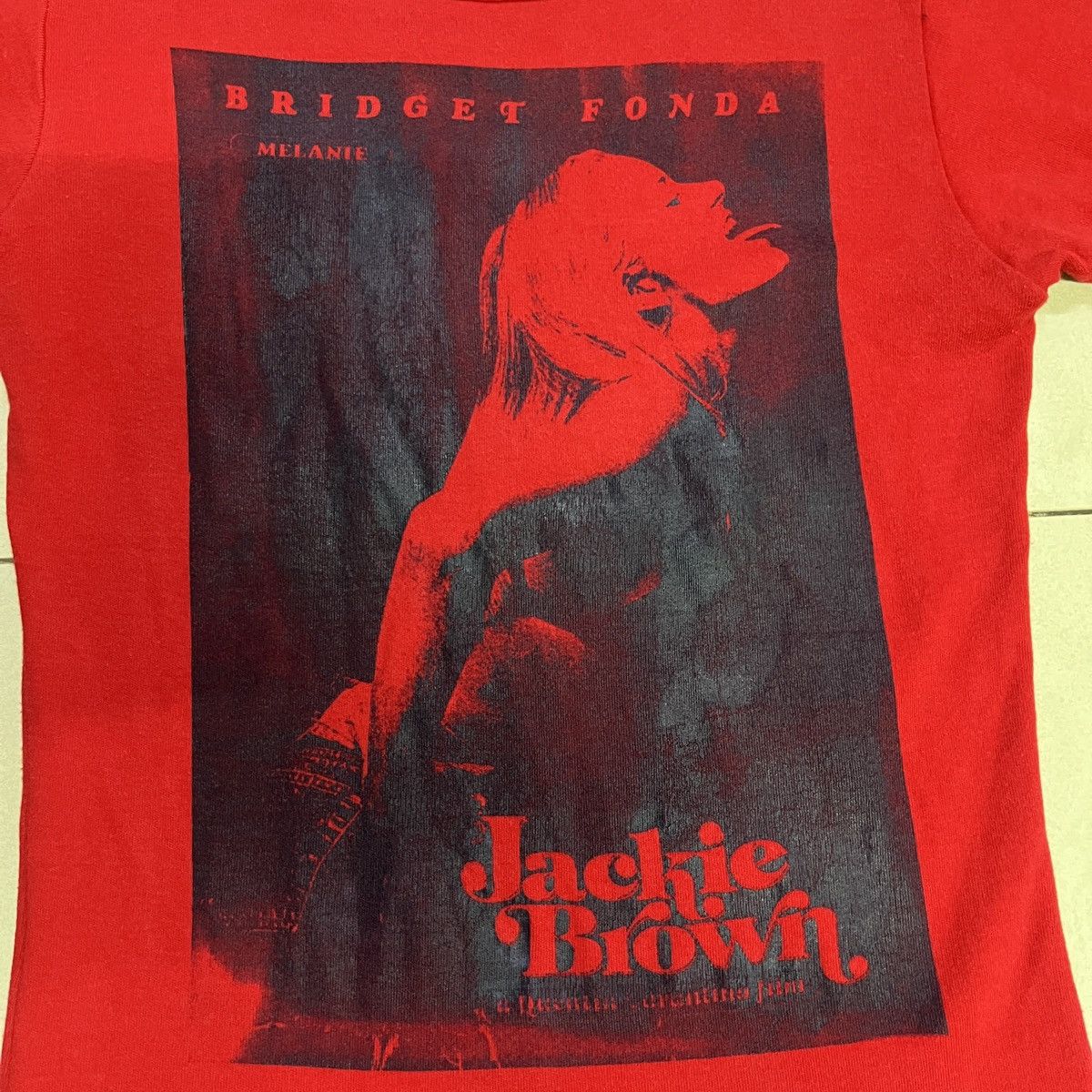 Seditionaries × Vintage Vintage Sexy Dynamite Jackie Brown Movie T Shirt Size S / US 4 / IT 40 - 4 Thumbnail