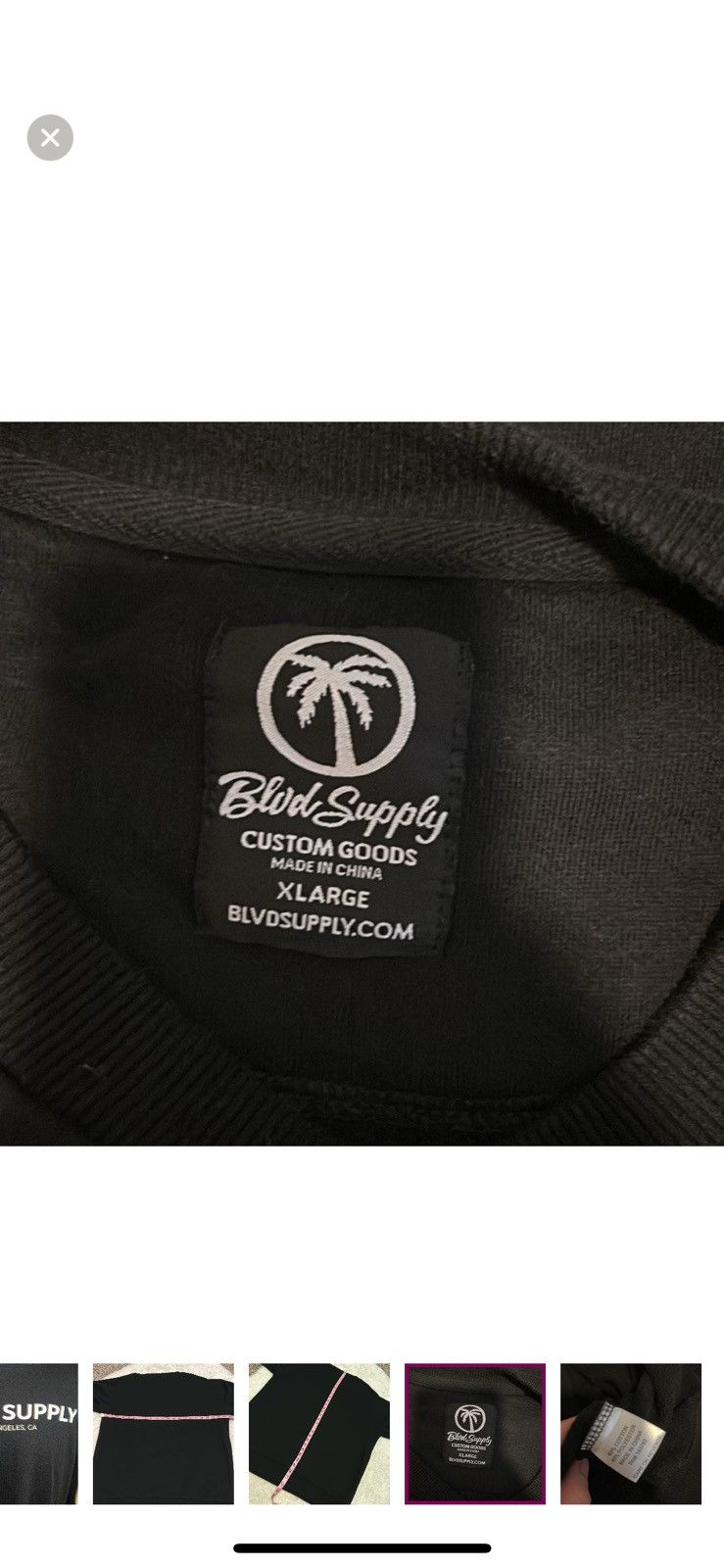 BLVD Blvd supply xl crewneck sweatshirt Size US XL / EU 56 / 4 - 3 Thumbnail