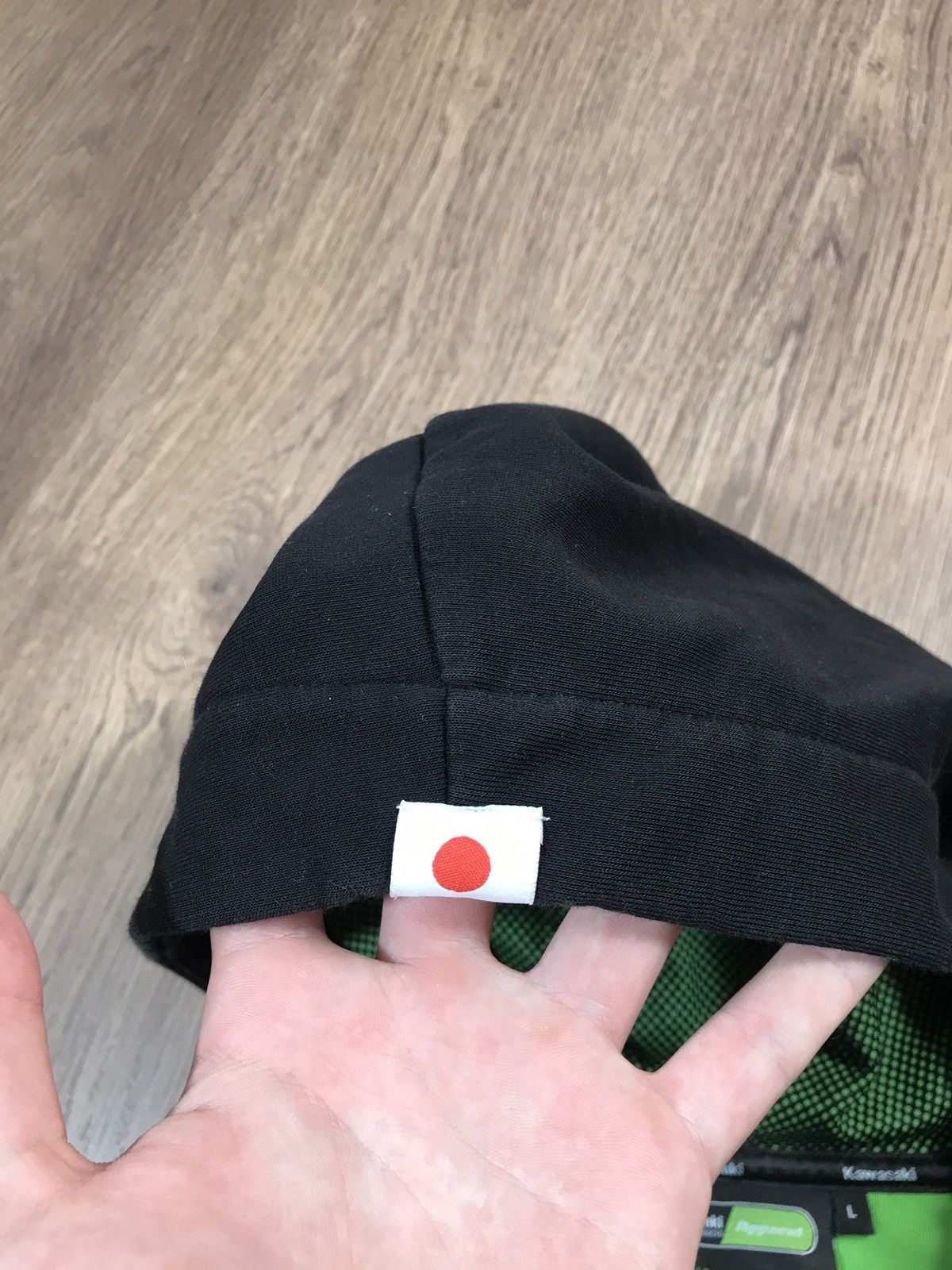 Vintage Vintage Y2k Kawasaki 💚🖤 Zip Hoodie Size US L / EU 52-54 / 3 - 7 Thumbnail