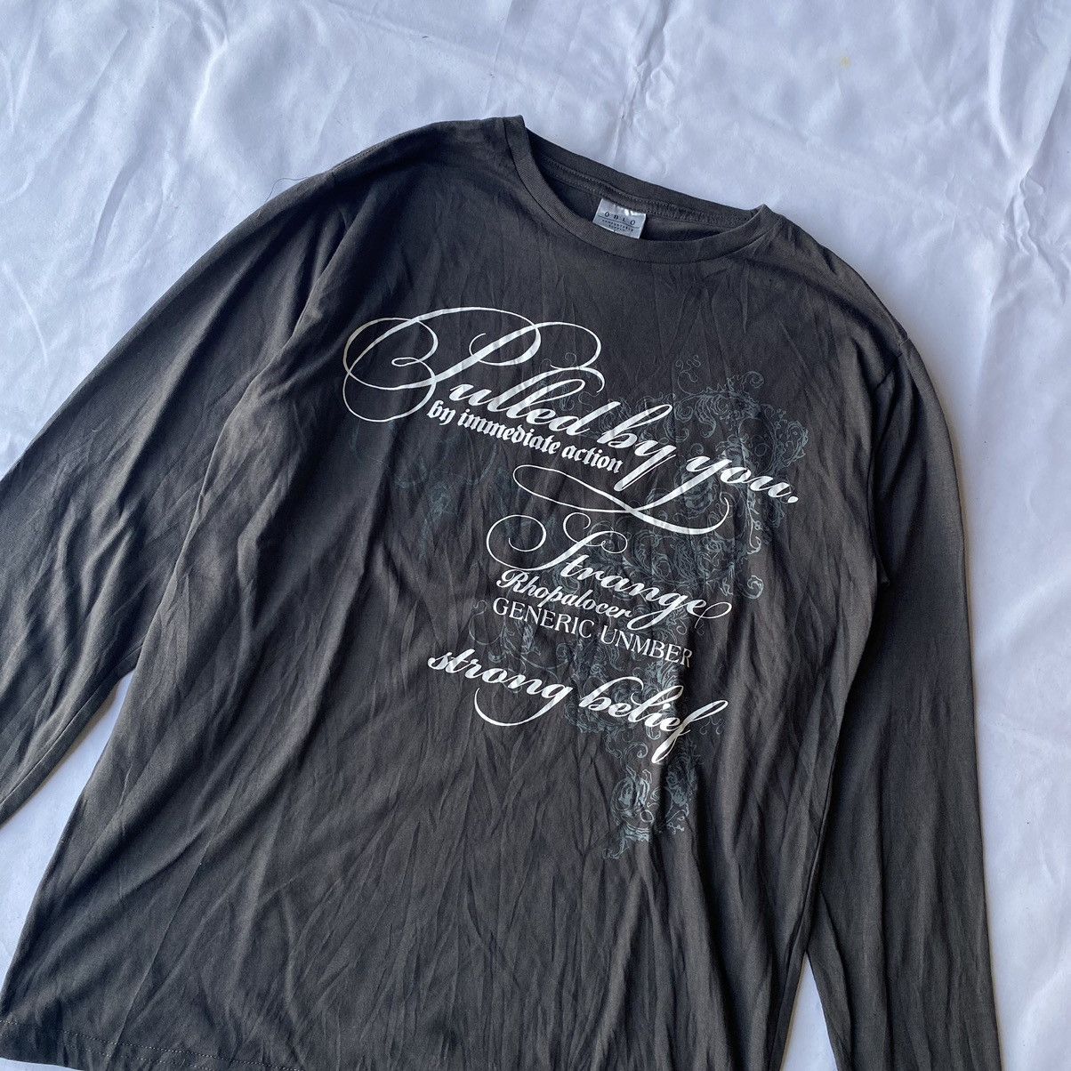 Japanese Brand Japanese Wisdom Poem If6 Style Long Sleeve Size US L / EU 52-54 / 3 - 2 Thumbnail