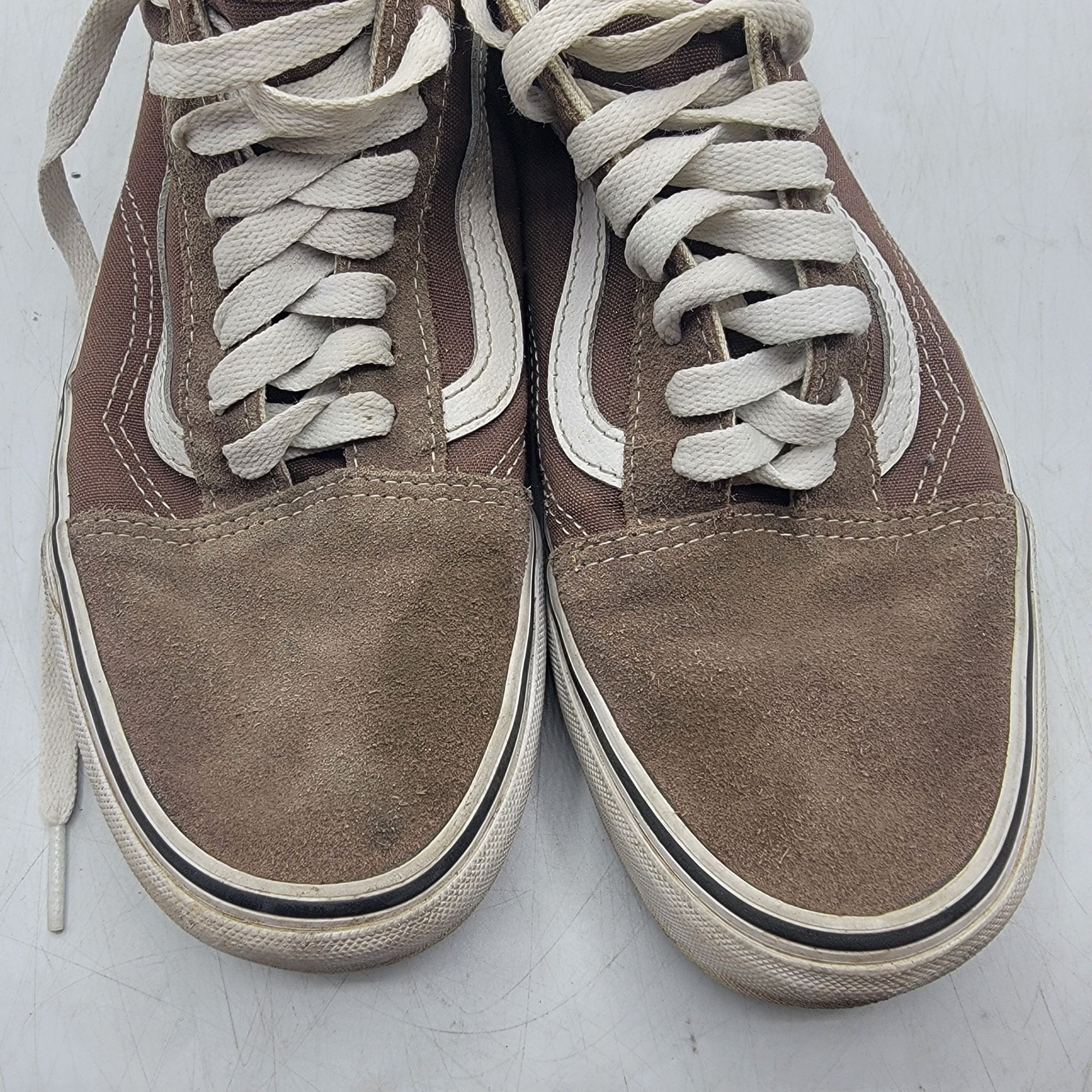 Vans Vans Old Skool Womens 9 Brown Sneaker Shoes Low Top Lace Up Size US 9 / IT 39 - 10 Thumbnail