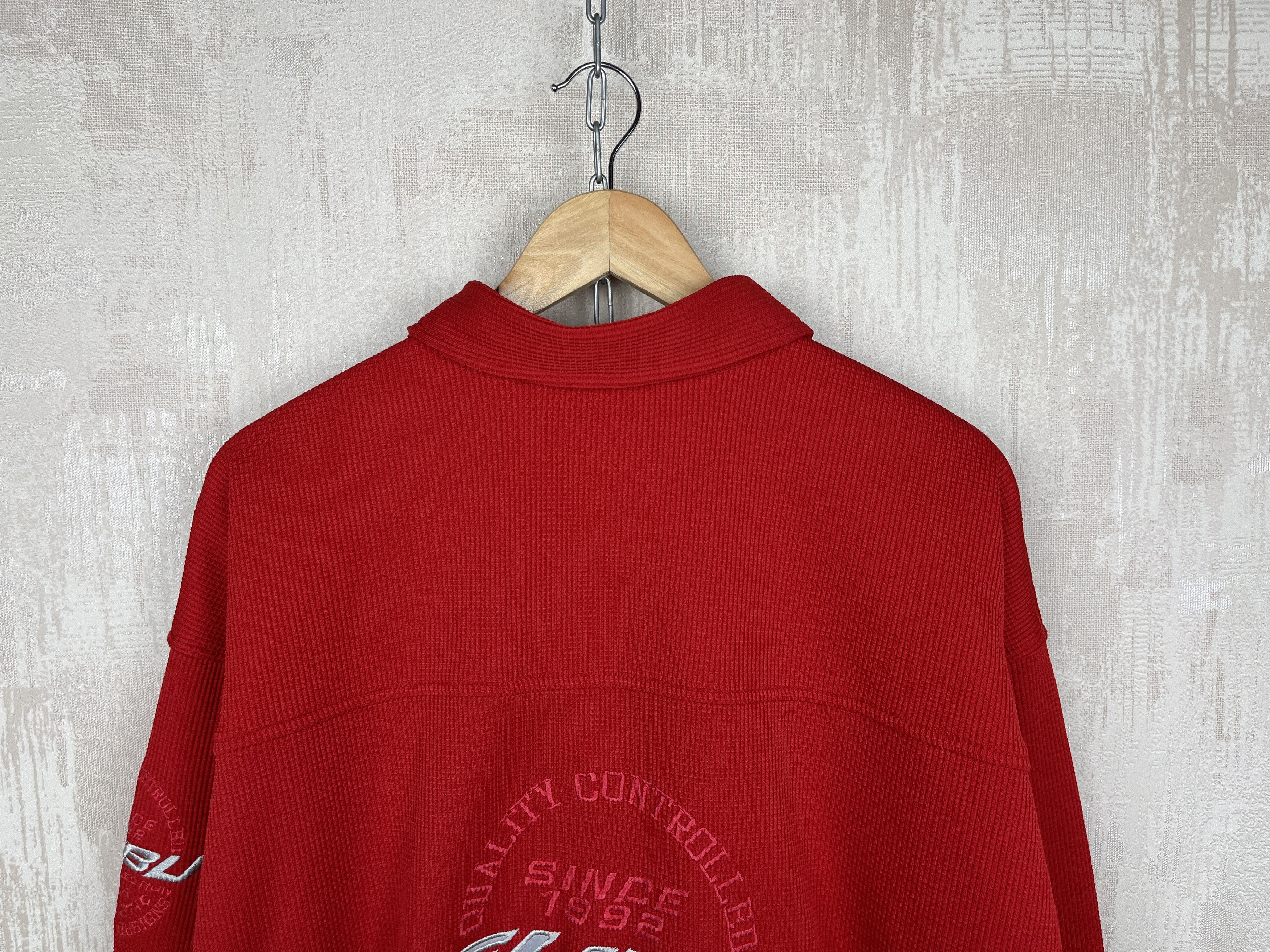 Fubu Vintage FUBU Sports Polo Rugby Shirt Long Sleeve Size US L / EU 52-54 / 3 - 4 Thumbnail