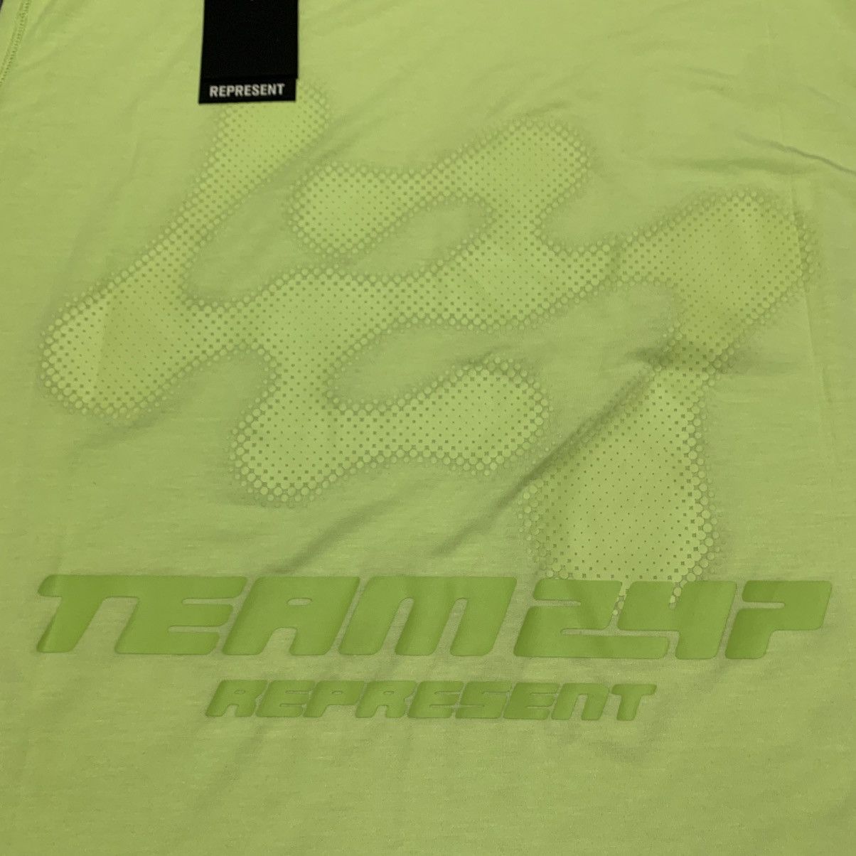 Represent Clo. Represent Small 247 Future Terrains Tank Shadow Lime Green Size US S / EU 44-46 / 1 - 3 Thumbnail