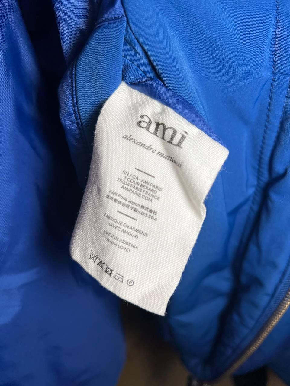 AMI AMI Paris Ami de Coeur-Patch Padded Jacket Blue Size US L / EU 52-54 / 3 - 2 Thumbnail