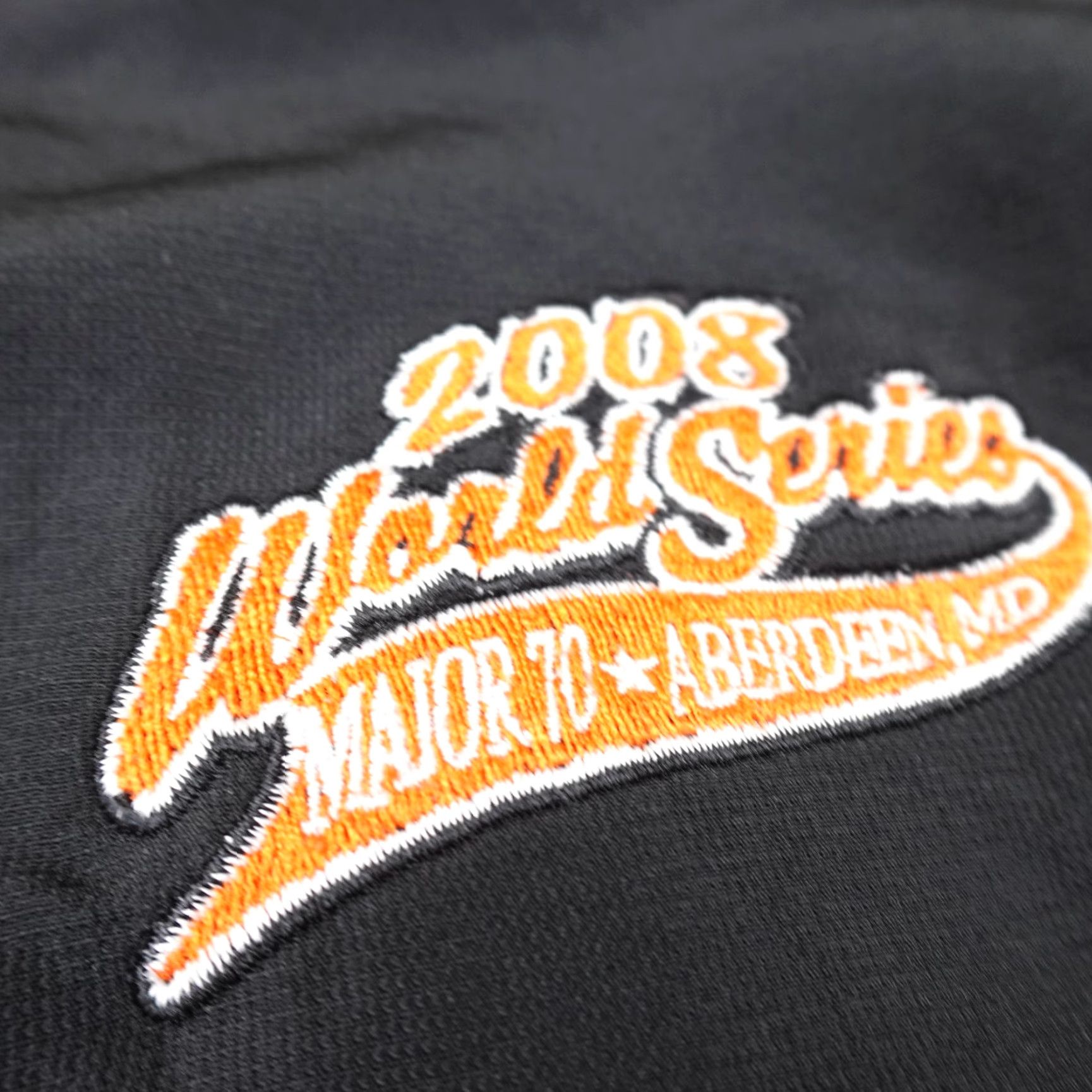 Nike VTG Nike Jacket Mens XL FitDry Swoosh Zip Baseball MLB Major 70 World Series Y2K Jacket Size US XL / EU 56 / 4 - 2 Thumbnail