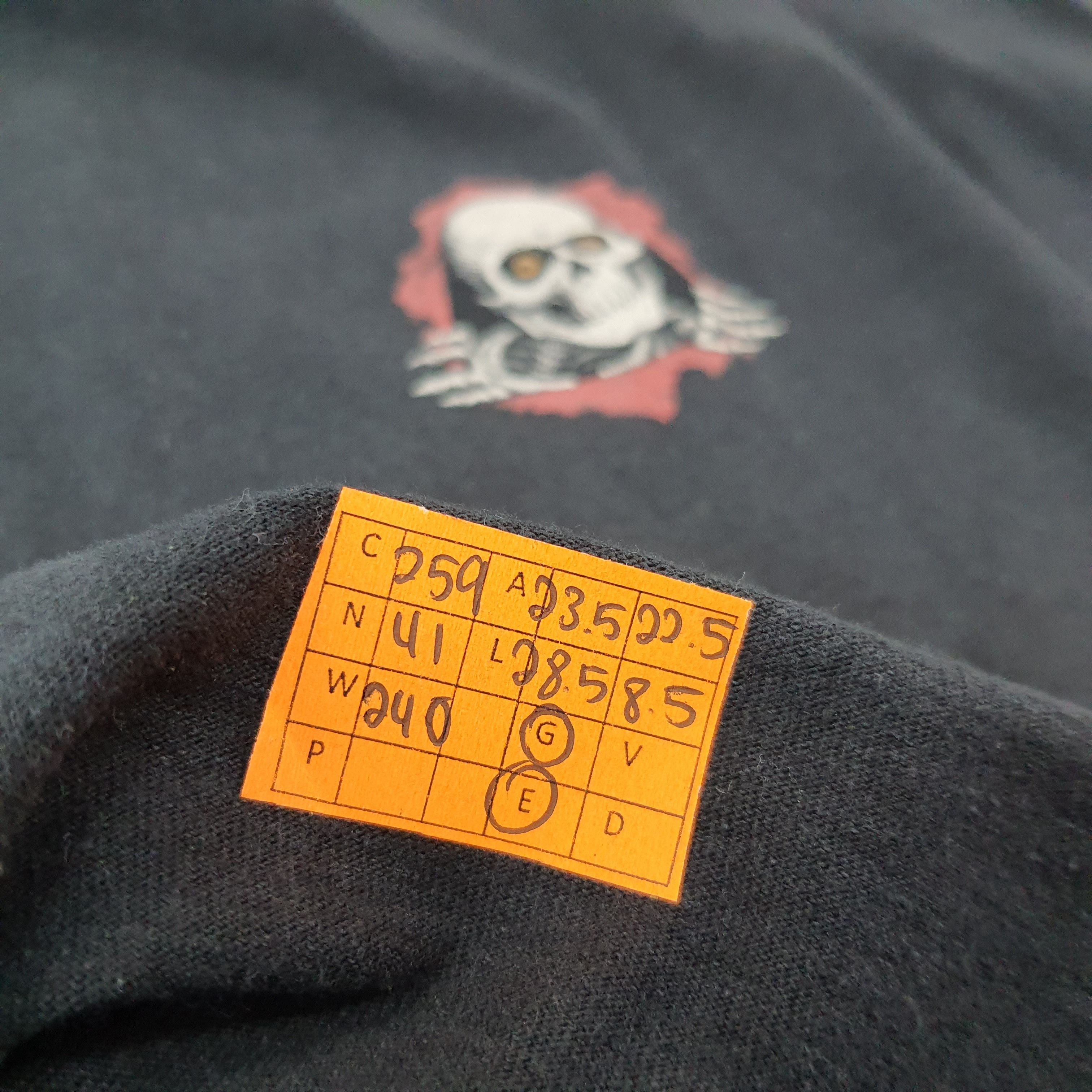 Powell Peralta Vintage Powell Peralta Skate Shop Design Tshirt C259N41 Size US XL / EU 56 / 4 - 7 Thumbnail