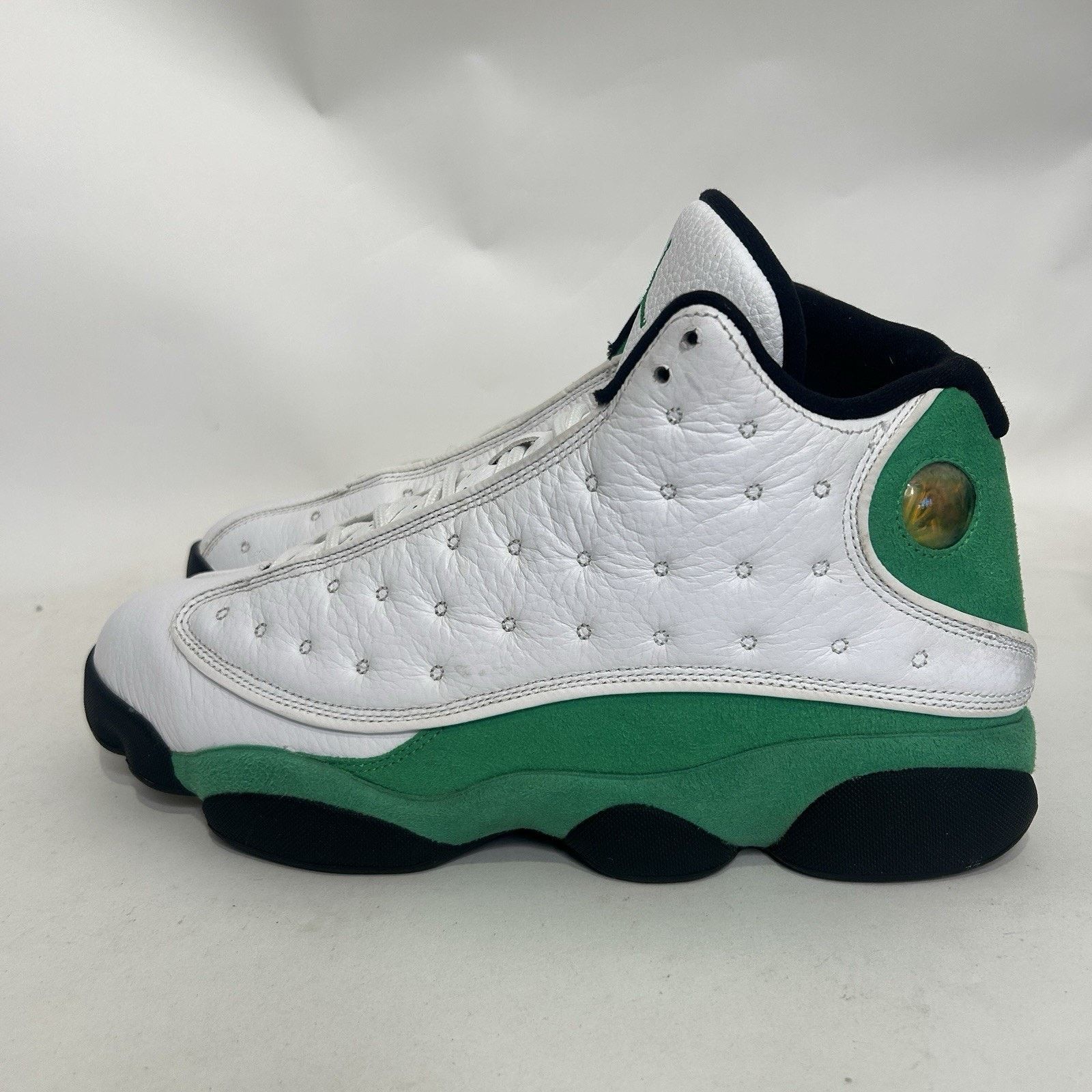 Jordan Brand Nike Air Jordan 13 Retro OG “Lucky Green White Black” Size US 12 / EU 45 - 6 Thumbnail