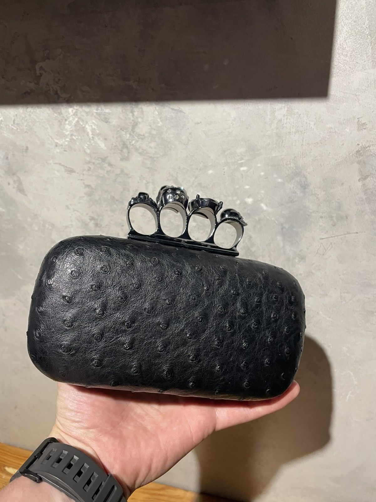 Alexander McQueen Clutch Alexander McQueen knuckle skull bag Size ONE SIZE - 3 Thumbnail