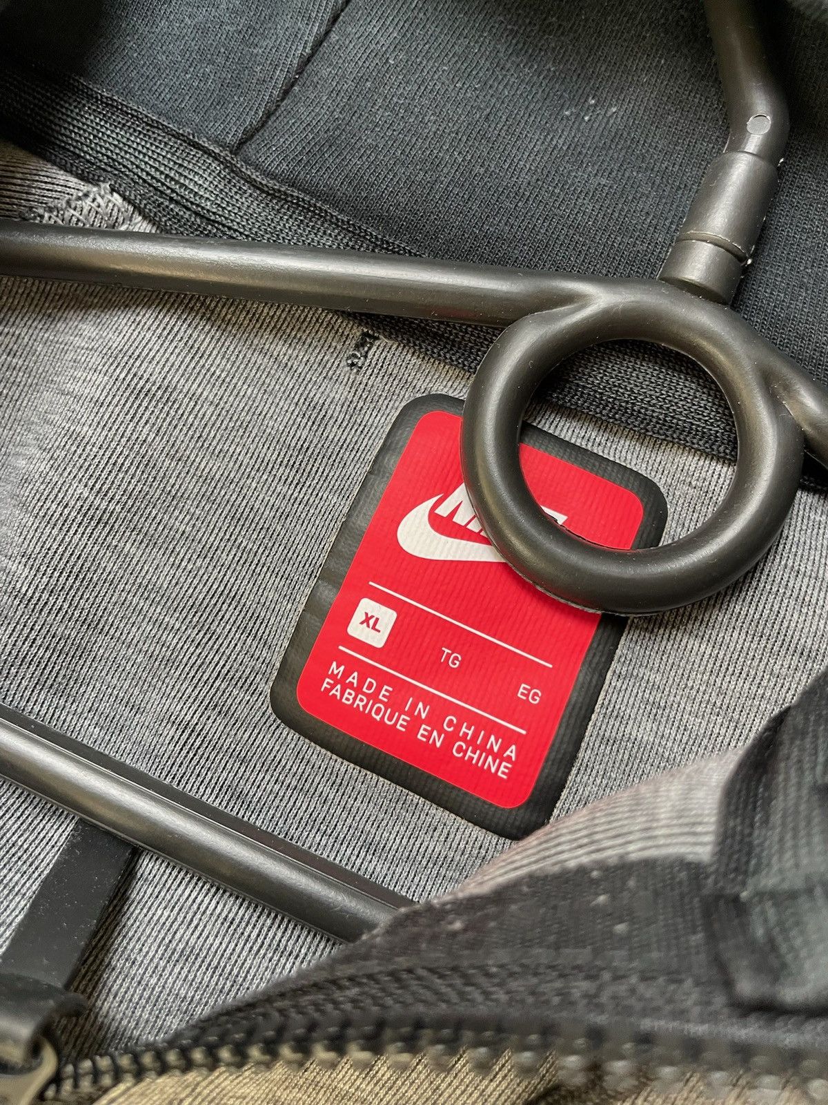 Nike Tech Fleece Barcelona soccer tracksuit size XL grey