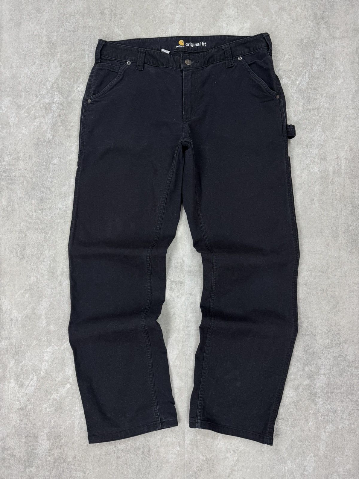 Carhartt Carhartt Originals Fit Womens Work Pants Black Size 12 Size 34" / US 12 / IT 48 - 1 Thumbnail
