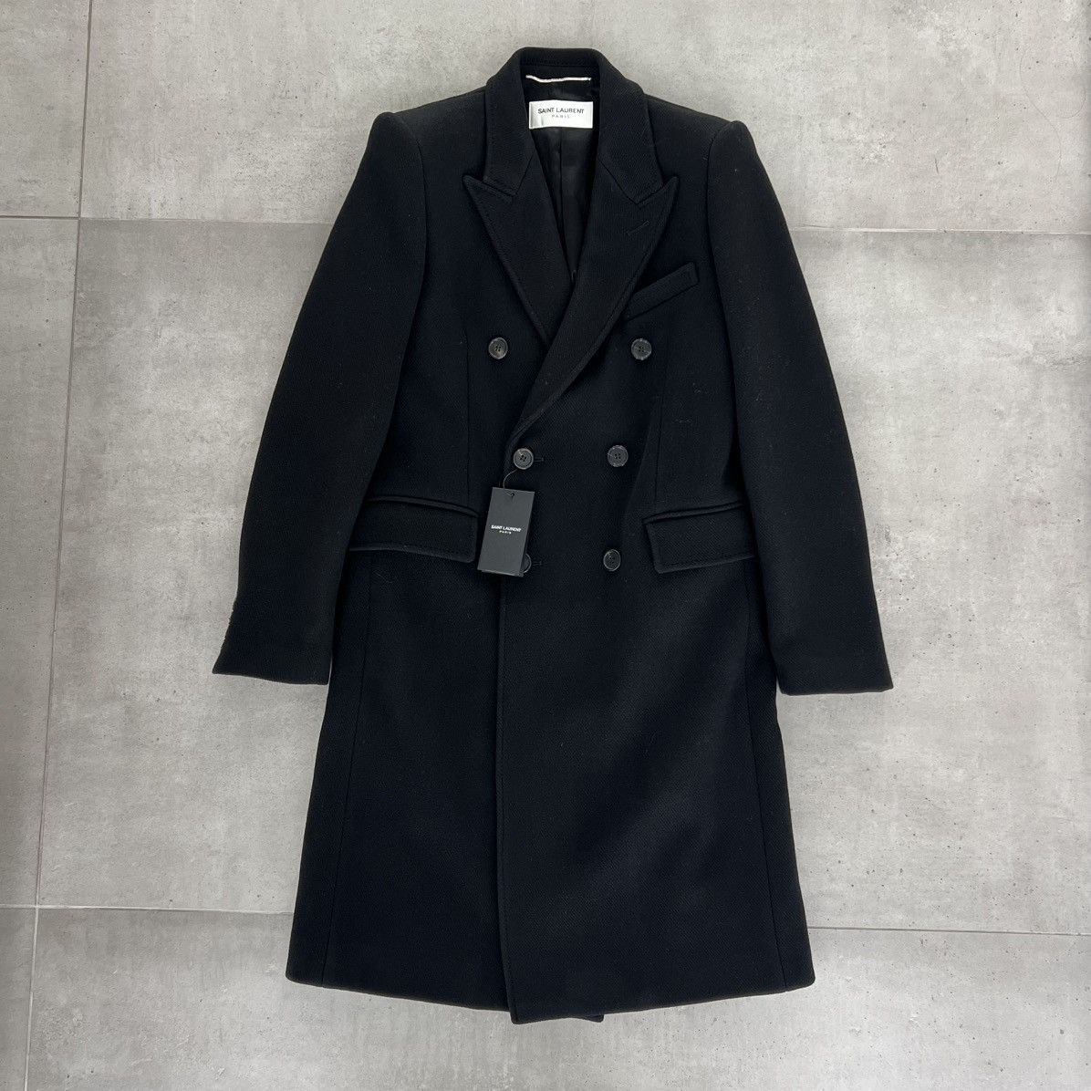 Saint Laurent Paris Saint Laurent Wool Coat in Medium Size US M / EU 48-50 / 2 - 1 Thumbnail