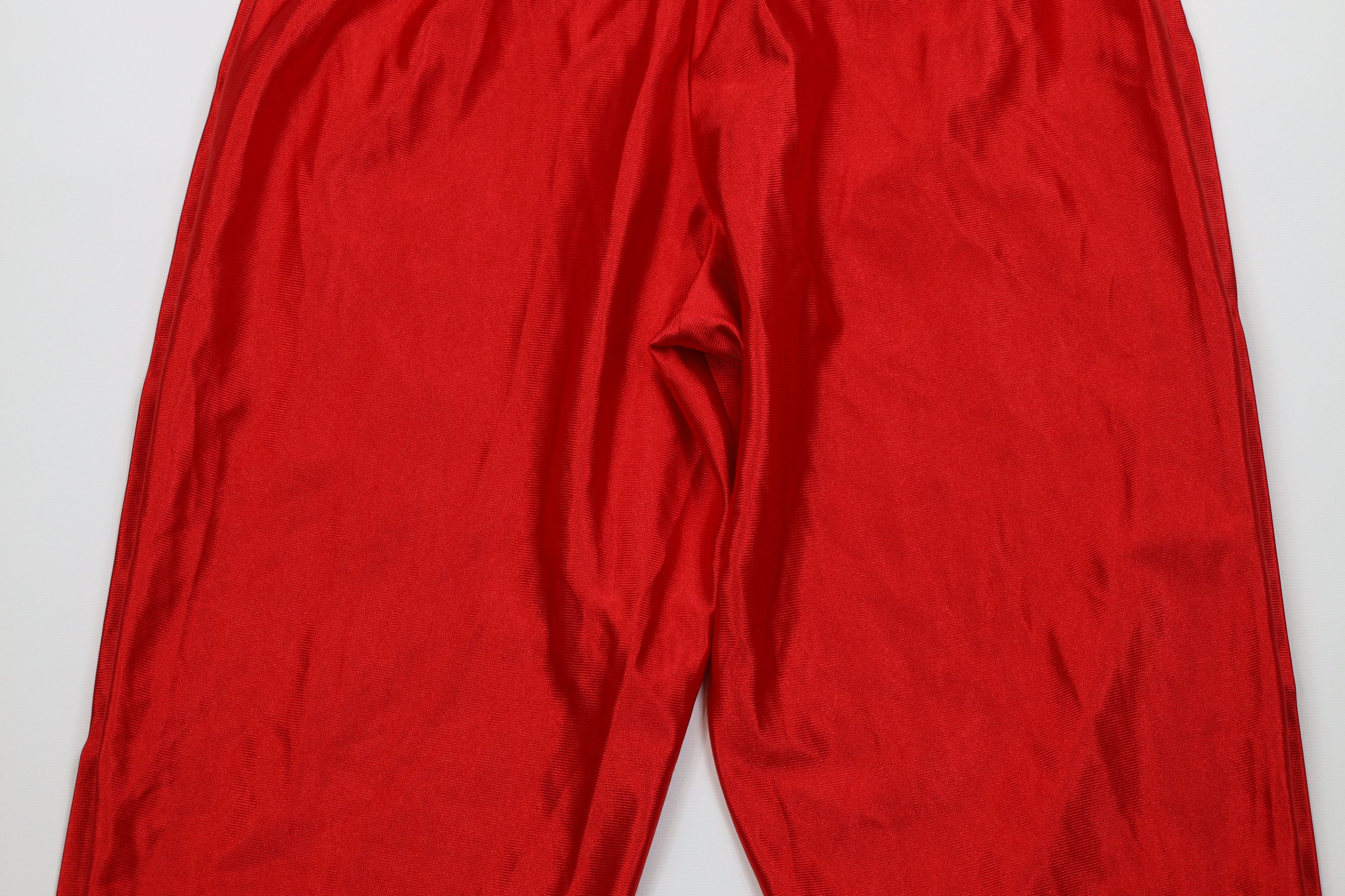 Vintage Vintage 90s Streetwear Tearaway Sweatpants Pants Red Size US 34 / EU 50 - 11 Thumbnail