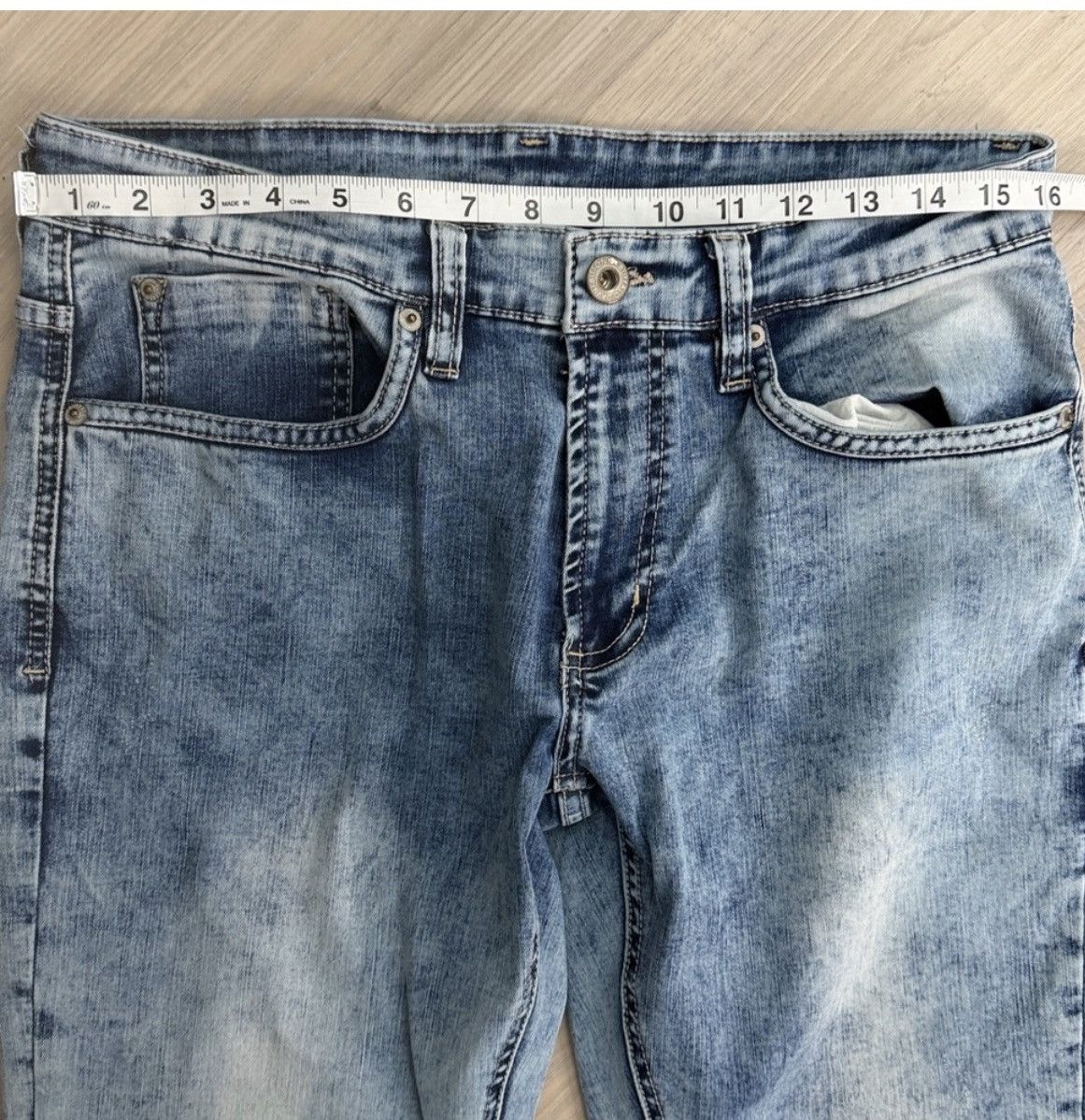 Buffalo David Bitton Buffalo David Bitton Slim Straight Denim Jeans Size US 32 / EU 48 - 4 Thumbnail
