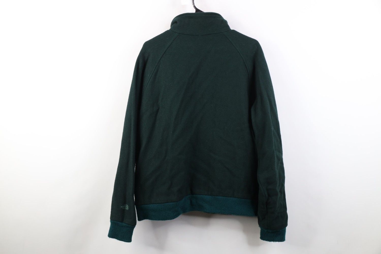 The North Face Vintage 80s 90s The North Face Wool Bomber Jacket Green USA Size US L / EU 52-54 / 3 - 15 Thumbnail