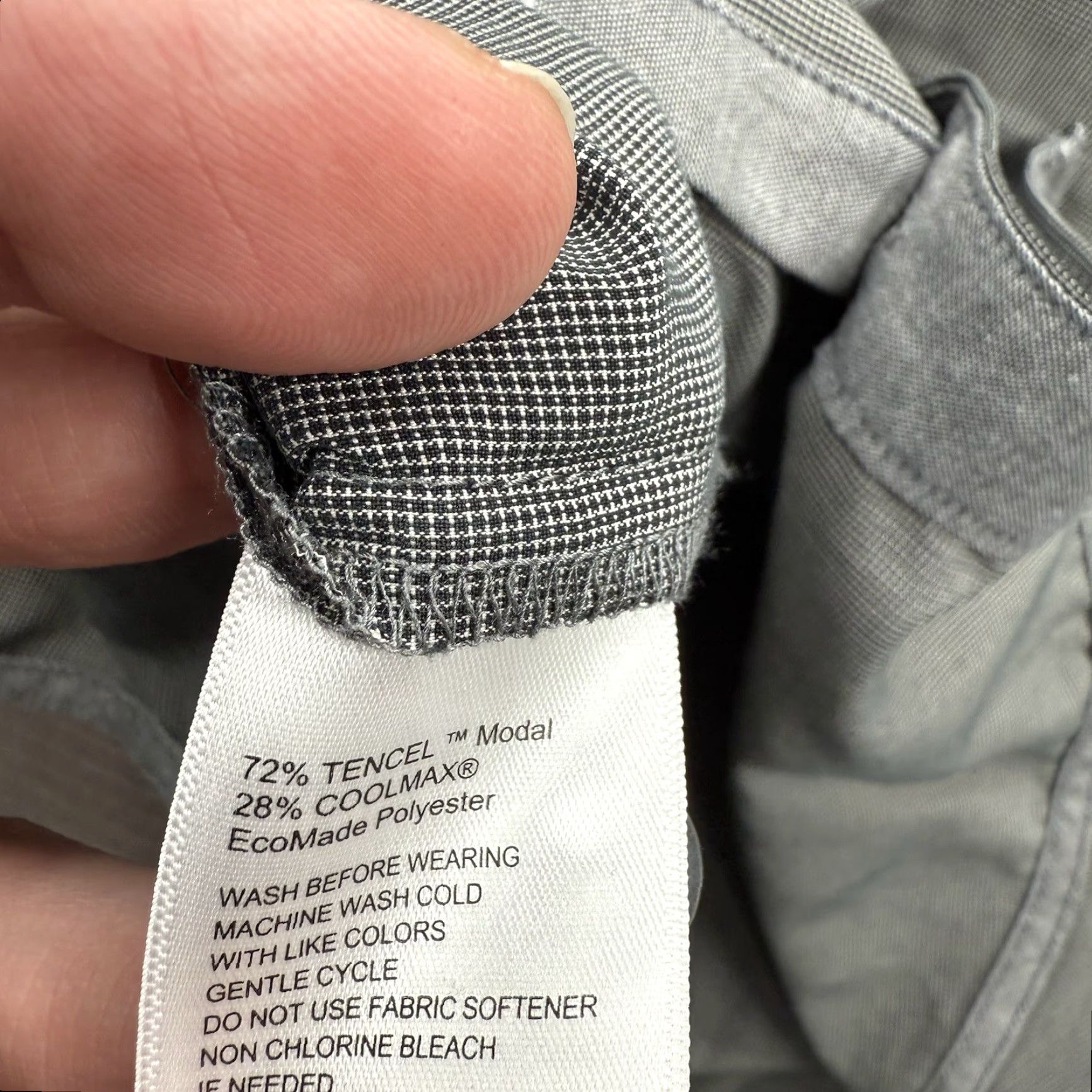Tommy Bahama Tommy Bahama The Coconut Point Shirt Men XL Gray Tercel Short Sleeve Button Up Size US XL / EU 56 / 4 - 8 Thumbnail