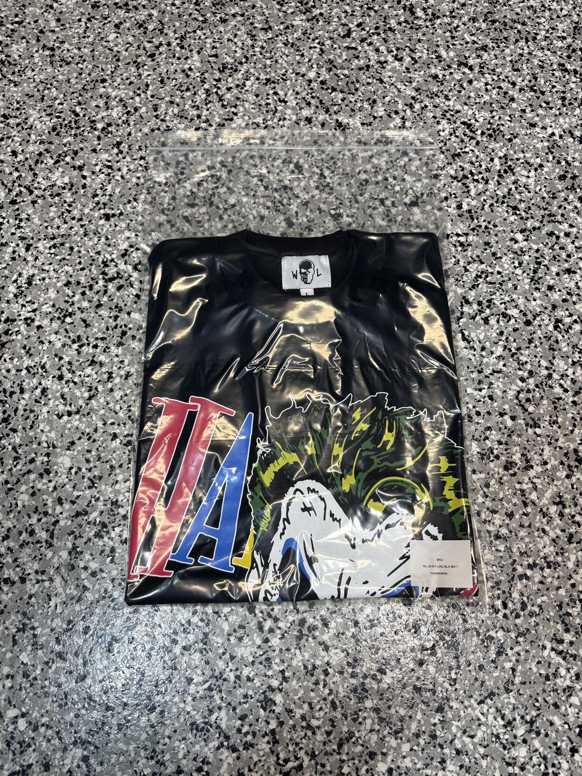 Warren Lotas 2022 Warren Lotas The Joker “HAHAHAHA” Black T-Shirt Size L Size US L / EU 52-54 / 3 - 4 Thumbnail