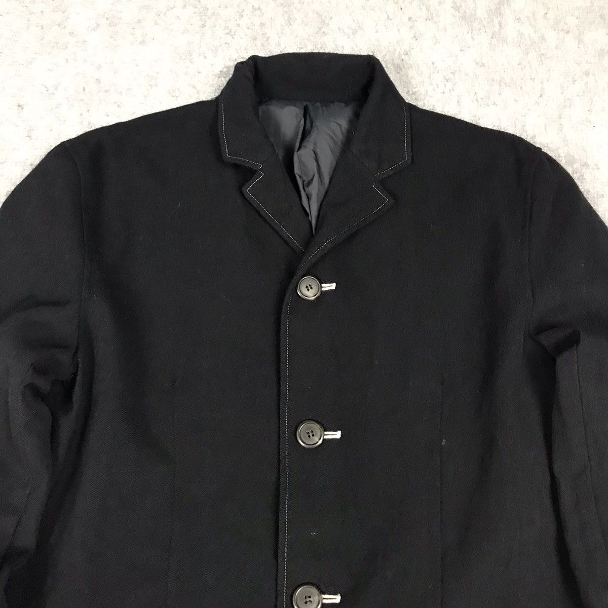 Issey Miyake ISSEY MIYAKE WOOL JAPAN STYLE COAT JACKET Size US M / EU 48-50 / 2 - 3 Thumbnail