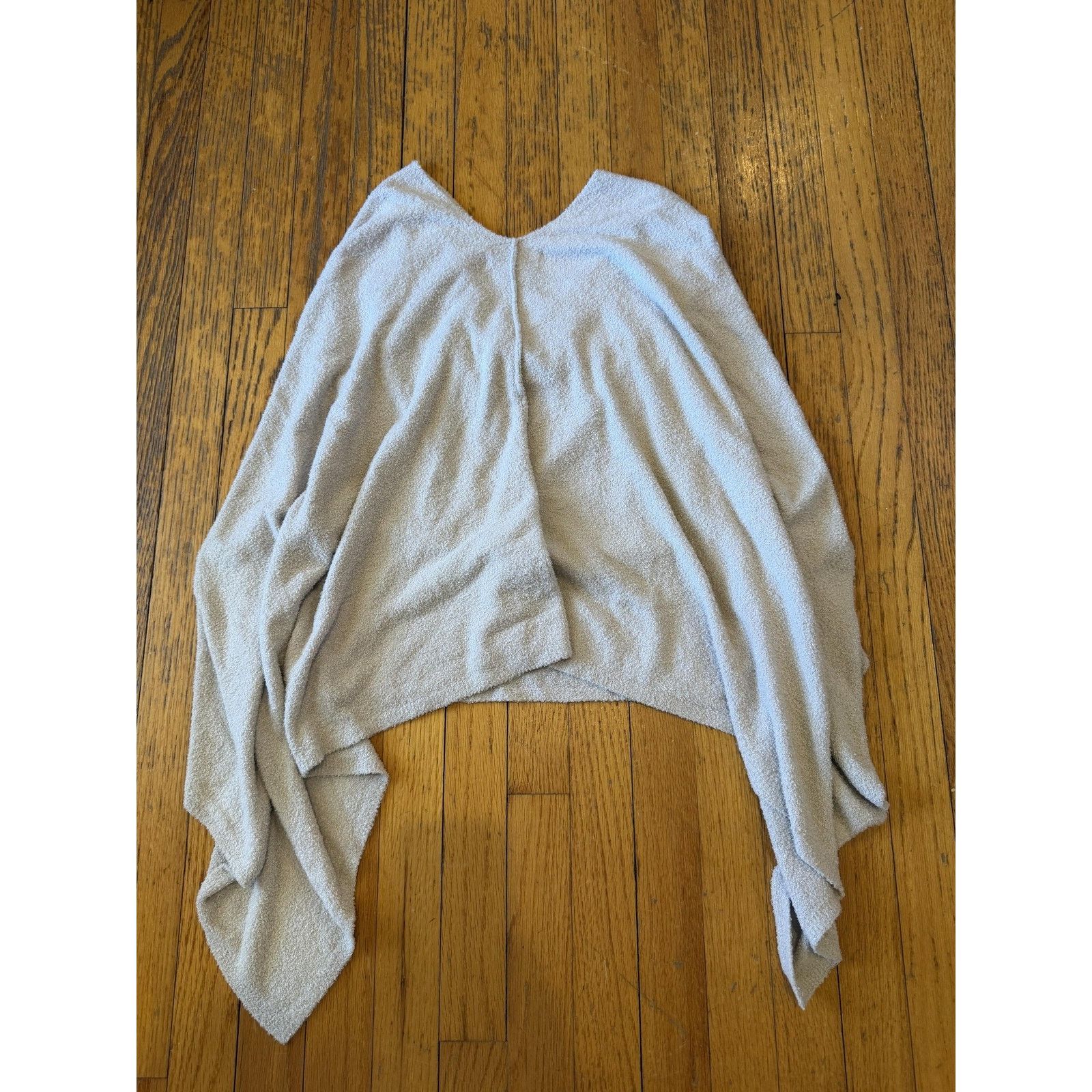 Other Barefoot Dreams Cape Sweater One Size Beige CozyChic Cowl Size ONE SIZE - 5 Thumbnail