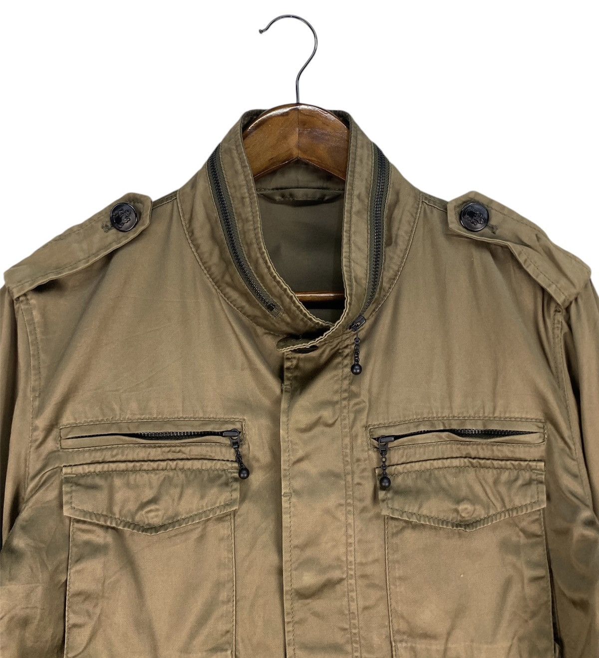 SHIPS Ships Jet Blue Military Jacket Size US M / EU 48-50 / 2 - 3 Thumbnail