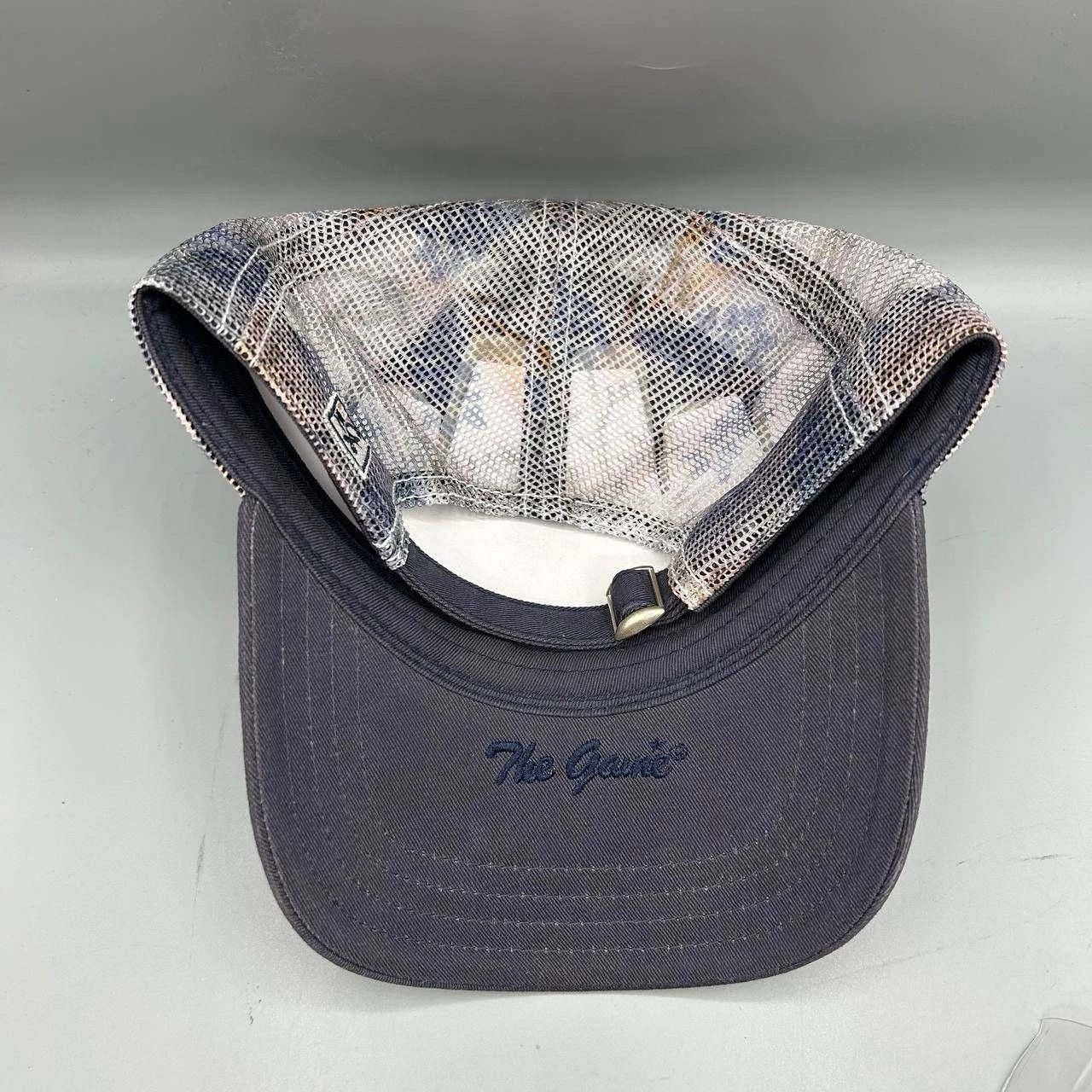 The Game Auburn Trucker Hat Men Blue Embroidered The Game Strap Back Size ONE SIZE - 3 Thumbnail