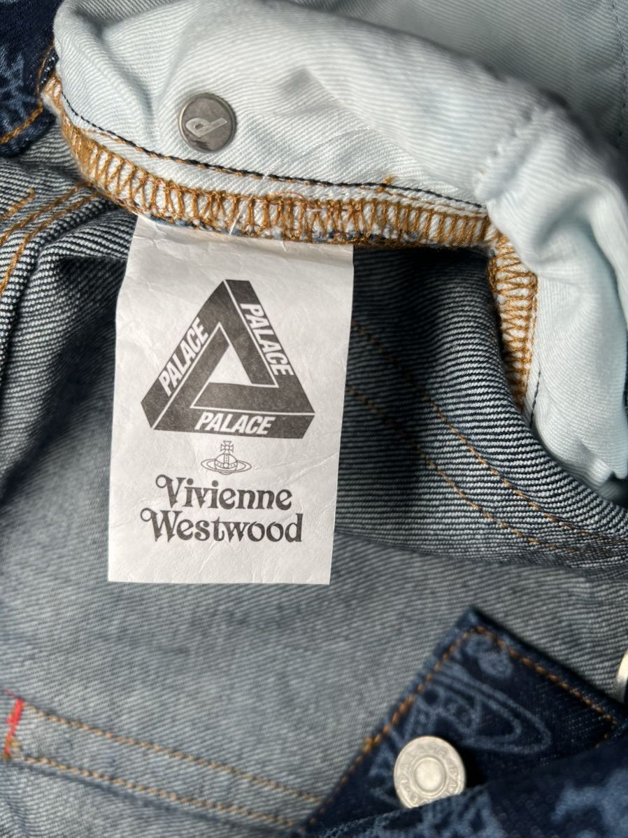 Palace × Vivienne Westwood Vivienne Westwood x Palace Logo Denim Jeans Size US 28 / EU 44 - 11 Thumbnail