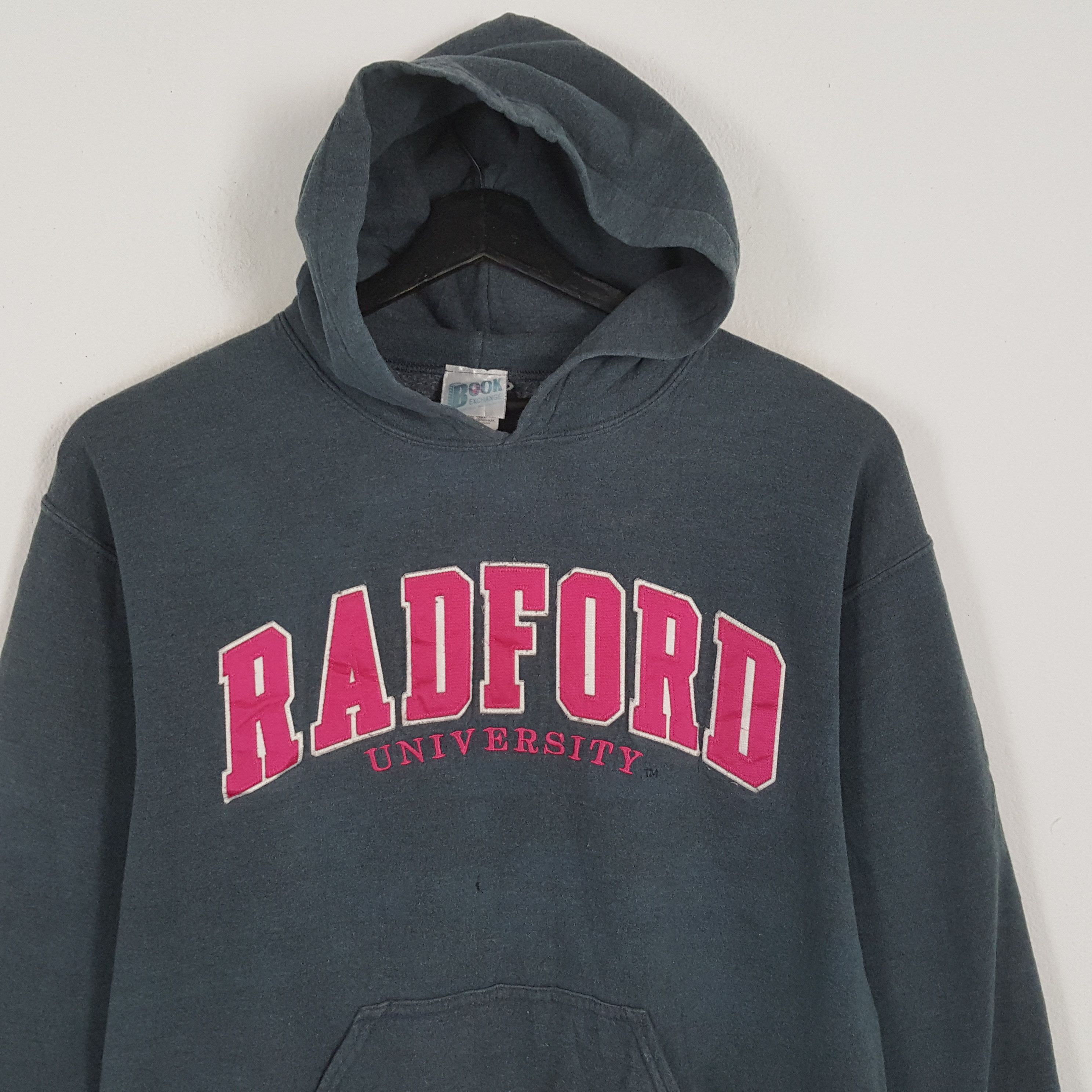 Vintage RADFORD UNIVERSITY Center Design Streetwear Sweatshirt Size US M / EU 48-50 / 2 - 2 Thumbnail