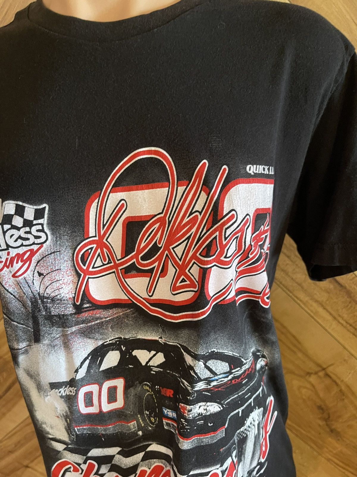 Young And Reckless Young & Reckless Men’s Medium Racing Champion Black T-Shirt Size US M / EU 48-50 / 2 - 4 Thumbnail