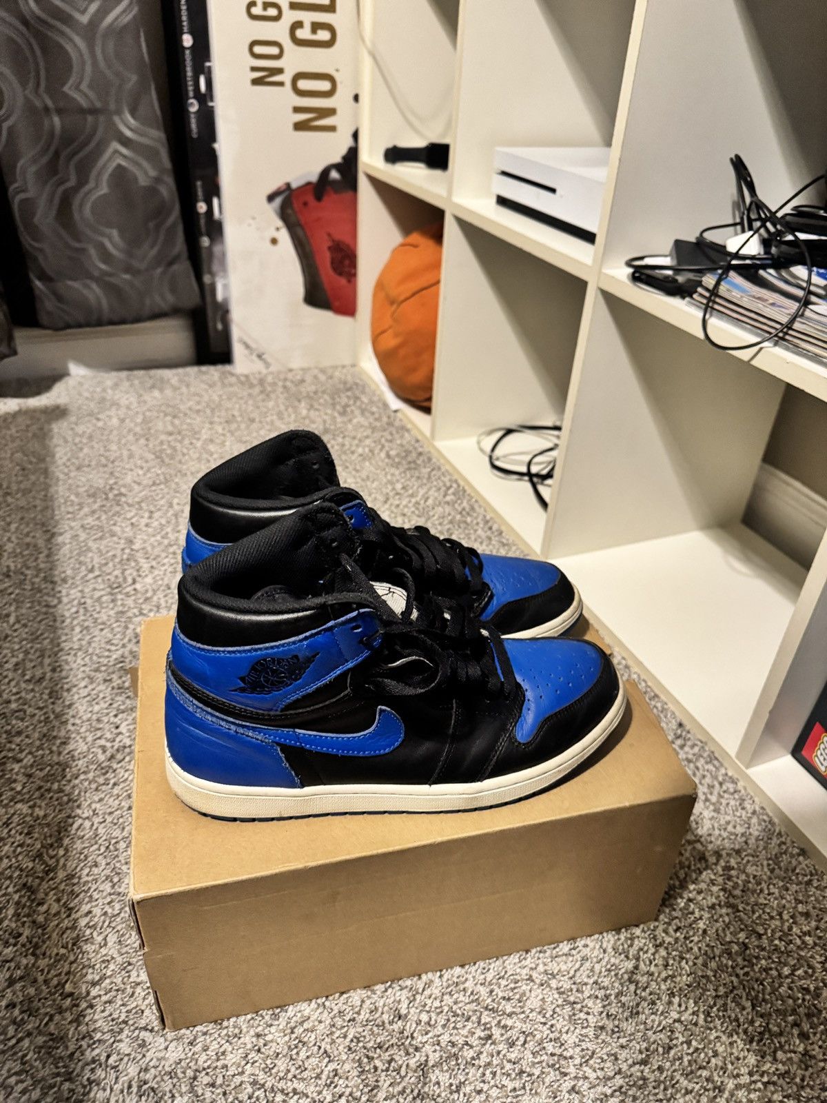 Jordan Brand × Vintage Jordan 1 retro Royal blue Size US 10.5 / EU 43-44 - 2 Thumbnail