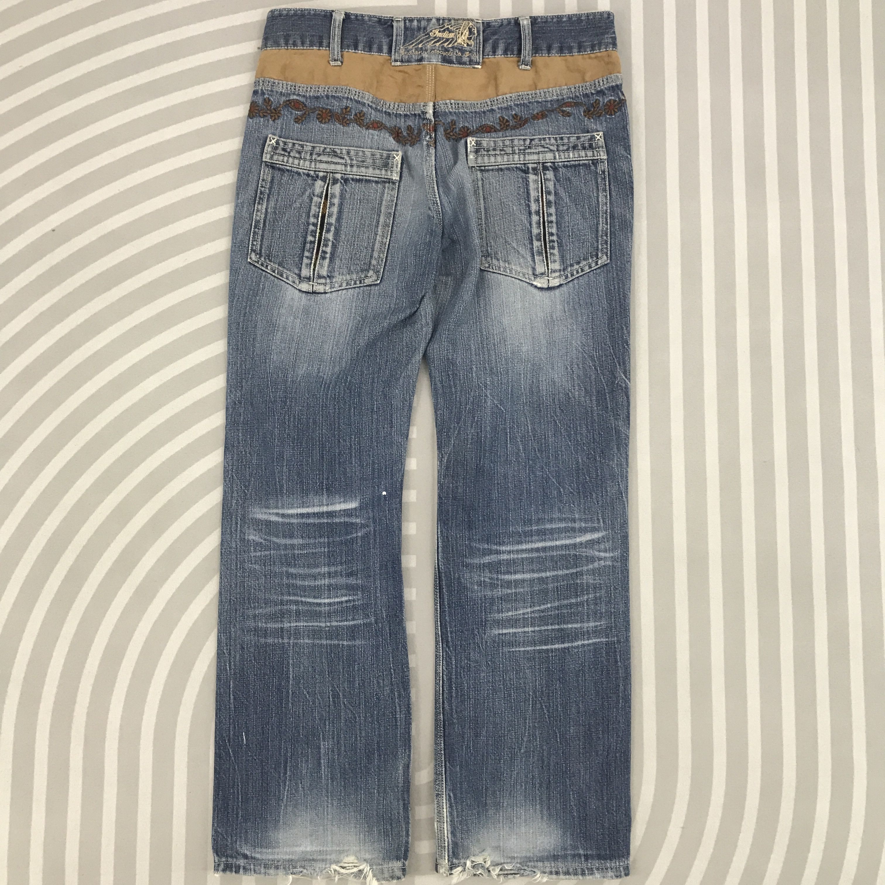 Springfield × Vintage Vintage Indian Springfield Distressed Denim Size US 30 / EU 46 - 4 Thumbnail