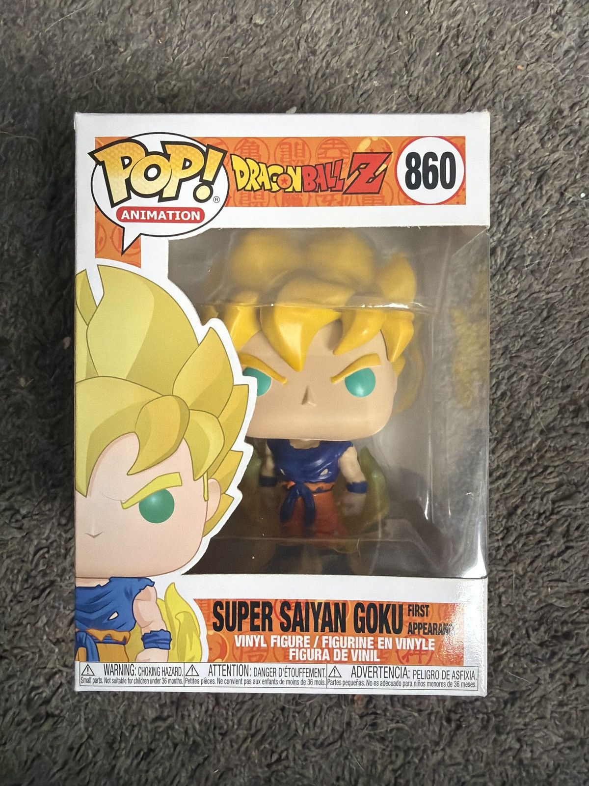 Anime Funko Pop! Super Saiyan Goku First Appearance Vinyl Figure Size ONE SIZE - 1 Thumbnail