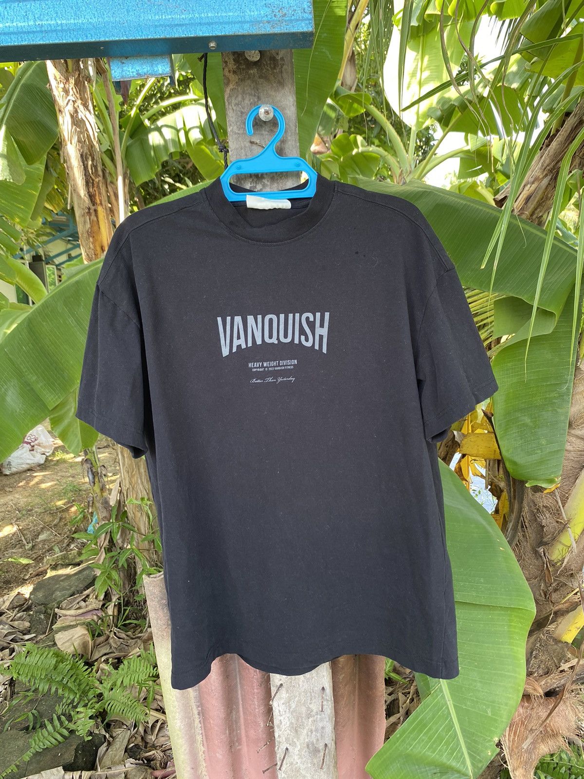 image of Vintage Vanquish Japan Tshirt in Black, Men's (Size XS)