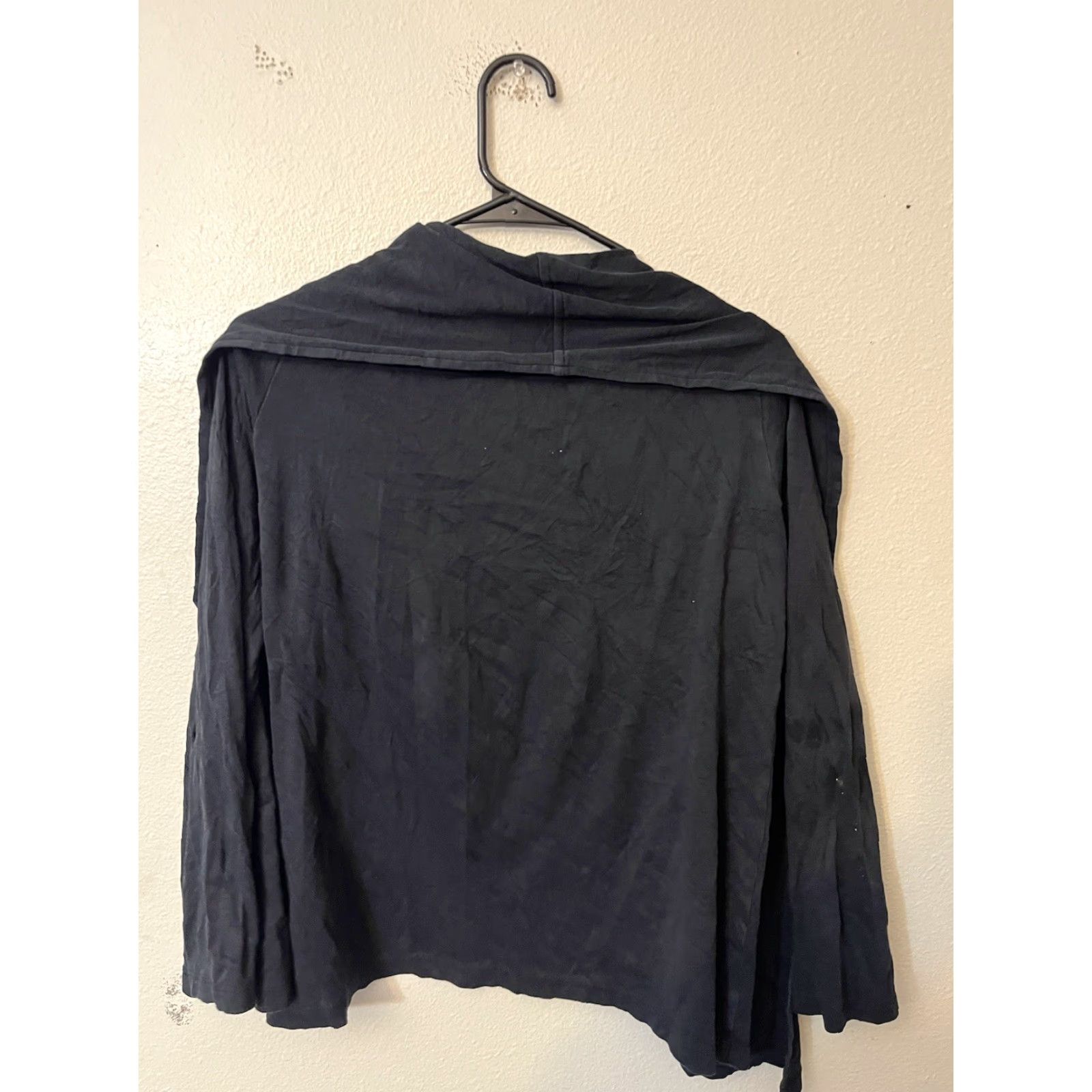 Vintage VINTAGE L.L. Bean Womens Cardigan Small Supima Cotton Open Front Top Black Size S Size S / US 4 / IT 40 - 2 Thumbnail