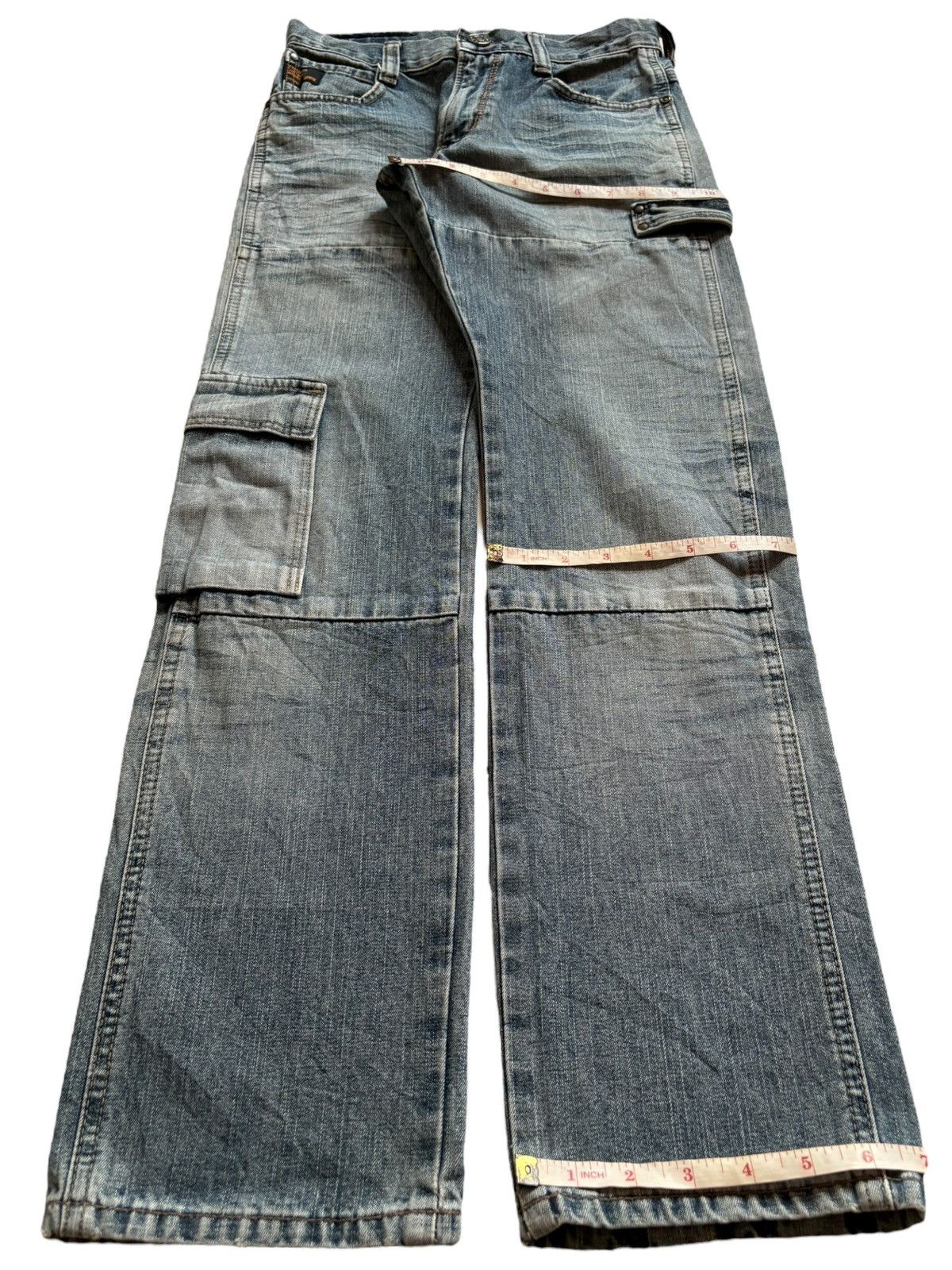 Edwin Exclusive Vintage Edwin Mud Wash Cargo Carpenter Jeans Size US 26 / EU 42 - 14 Thumbnail