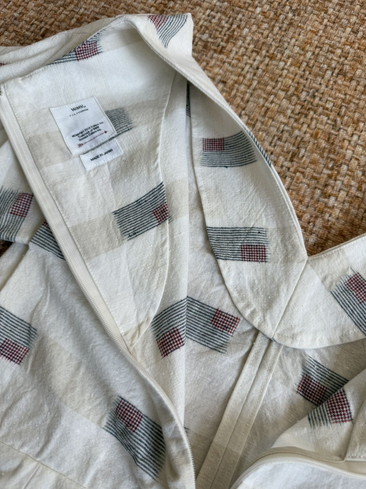 Visvim WMV VISVIM PATTIE ONE PIECE KASURI(N.D.) 23SS Size S / US 4 / IT 40 - 5 Thumbnail
