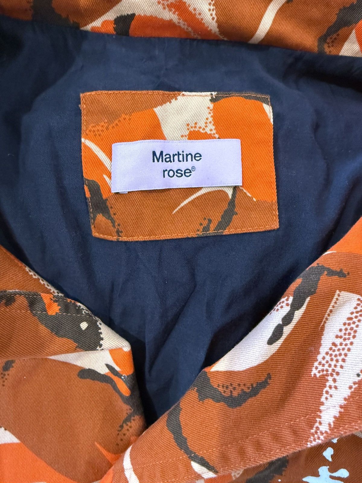 Martine Rose Camo-print bomber jacket Size 50S - 8 Thumbnail