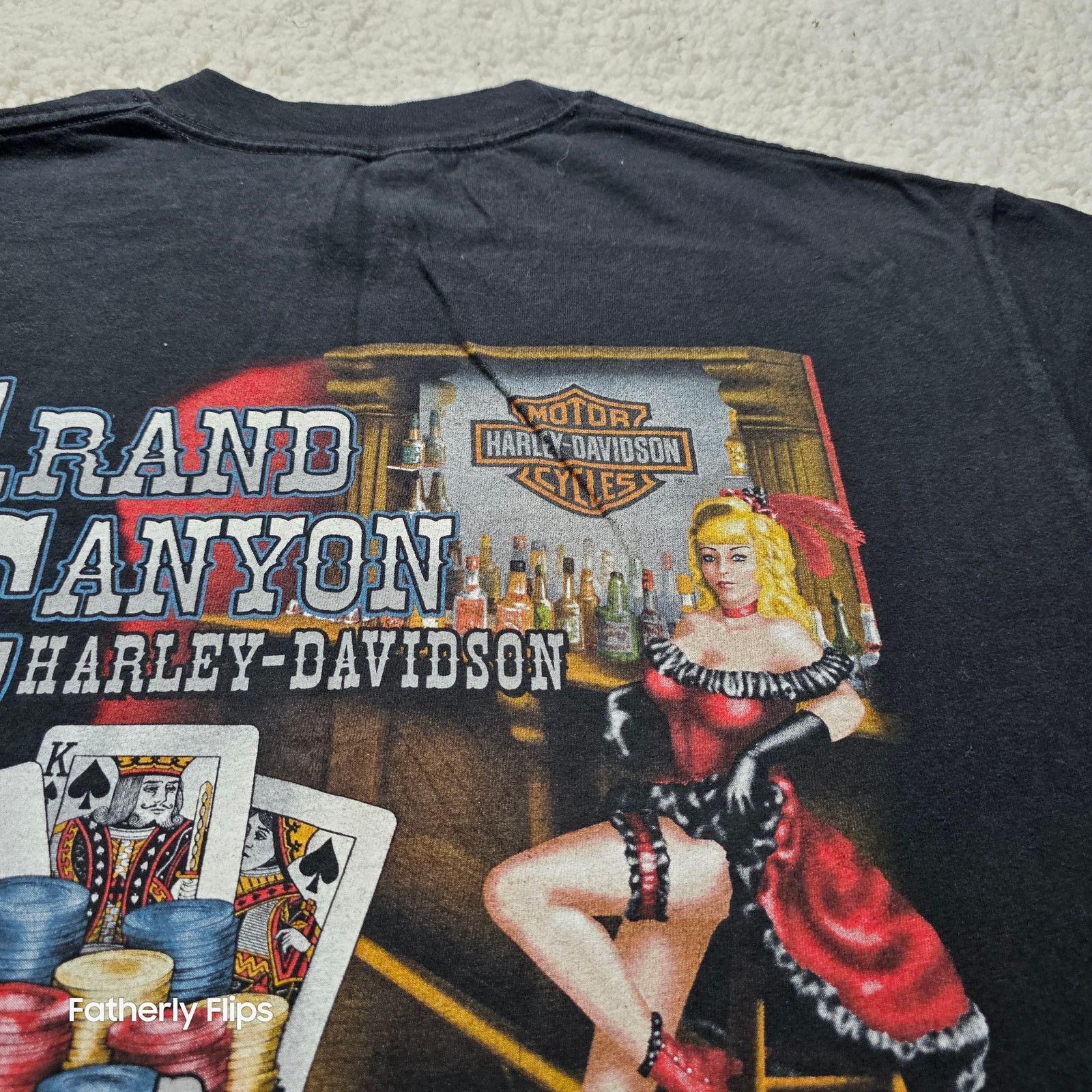 Harley Davidson 2006 Harley Davidson Grand Canyon Whiskey Row Shirt Large Size US L / EU 52-54 / 3 - 5 Thumbnail