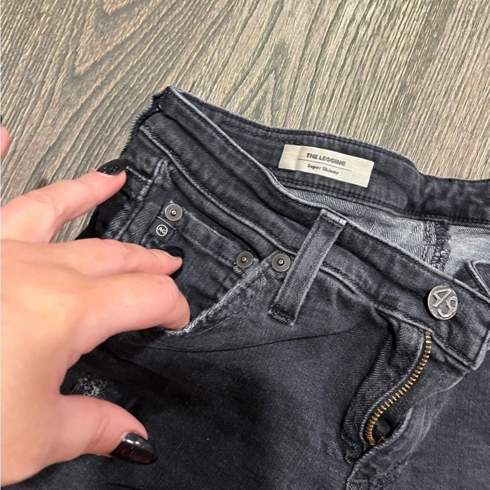 AG Adriano Goldschmied AG Adriano Goldschmied Jeans The Legging Super Skinny Size 27" / US 4 / IT 40 - 4 Thumbnail