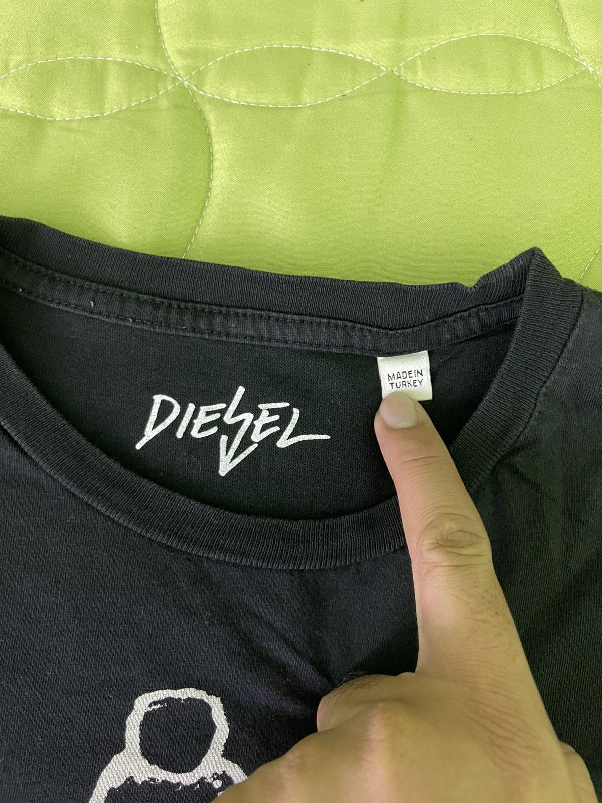 Diesel Vintage Diesel Reboot Photoprint Skull Shirt Tee Size US M / EU 48-50 / 2 - 9 Thumbnail