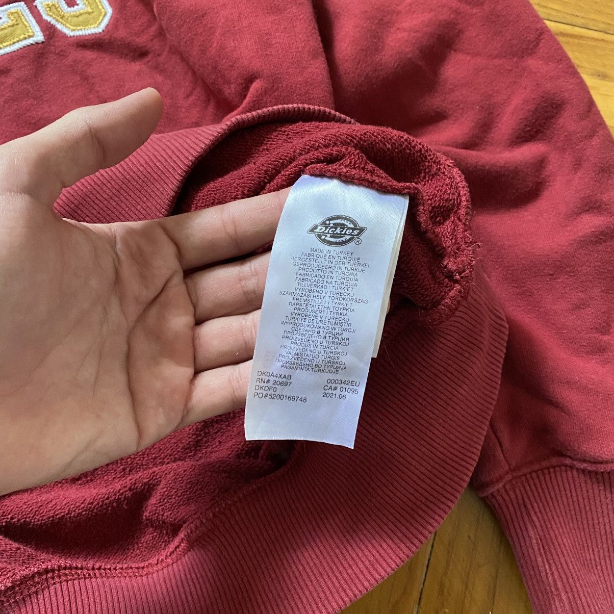 Dickies DICKIES SKATE BAND BIG LOGO SWEATSHIRT Size US S / EU 44-46 / 1 - 5 Thumbnail