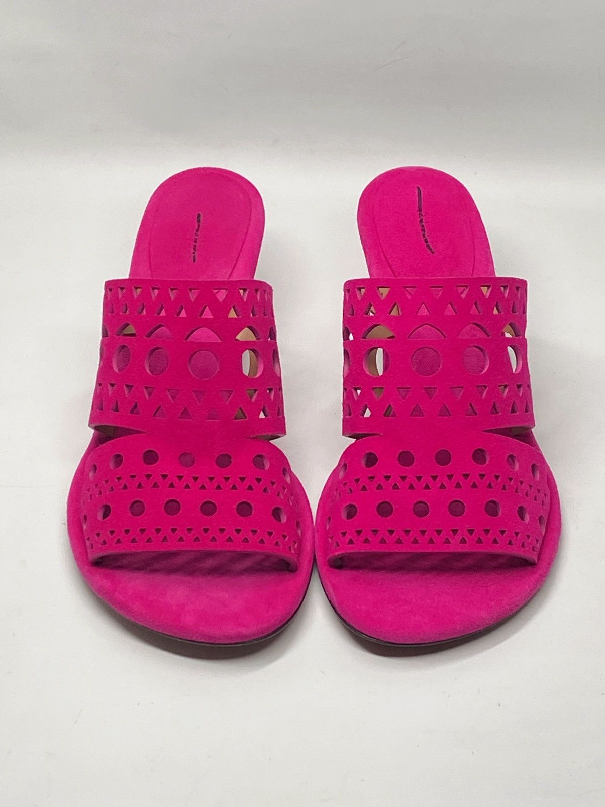 Alaia Alaia 55MM Perforated Leather Mules size 38 Size US 8 / IT 38 - 2 Thumbnail