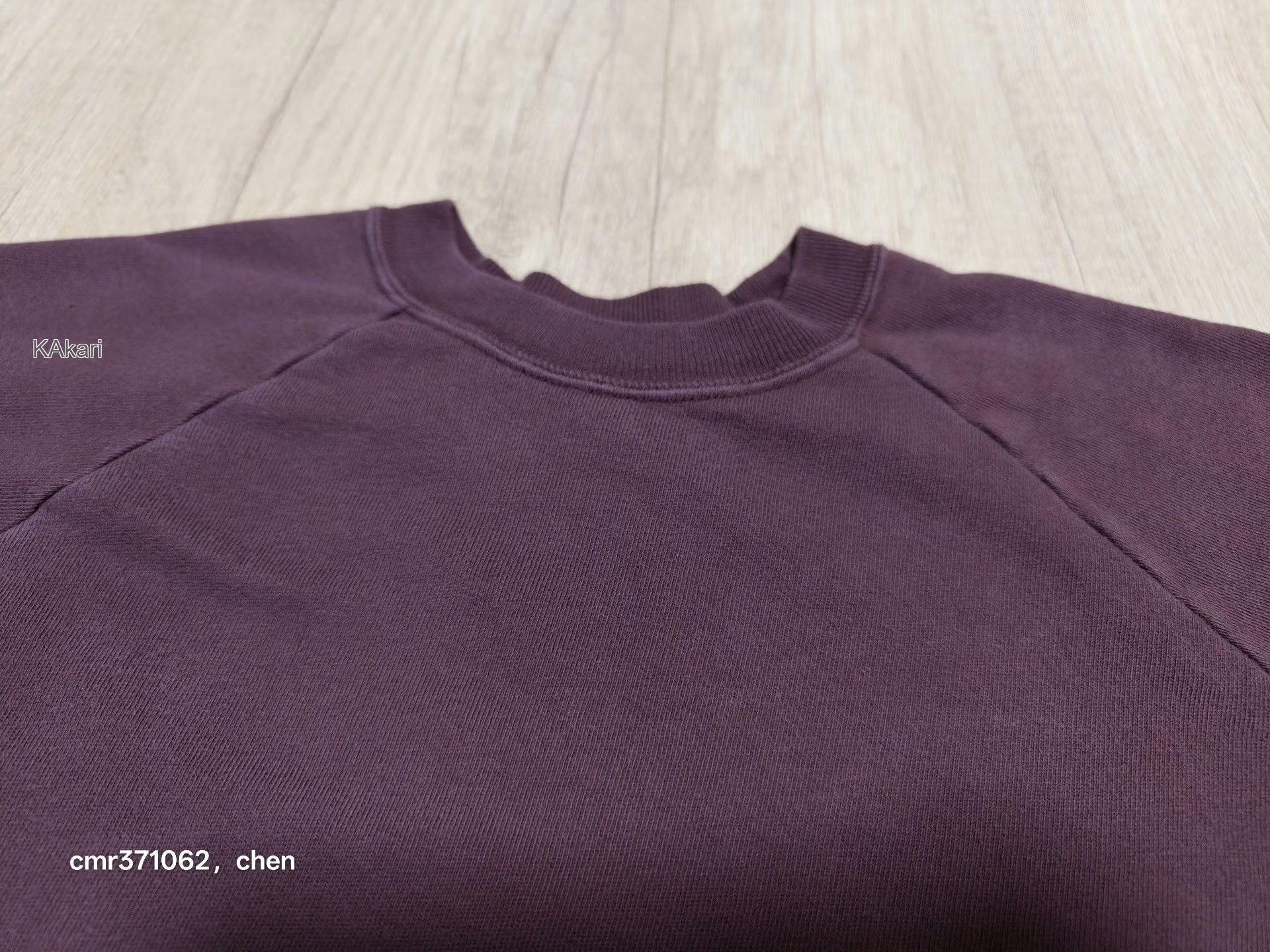 A.PRESSE APRESSE 26ss Vintage Burdy Sweatshirt Size US L / EU 52-54 / 3 - 4 Thumbnail