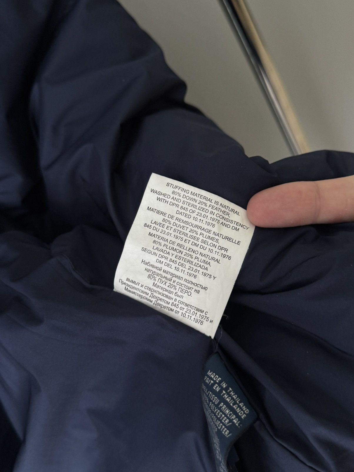 Polo Ralph Lauren Vintage Polo Ralph Lauren Puffer Vest Navy Dark Blue Size S Size S / US 4 / IT 40 - 14 Thumbnail
