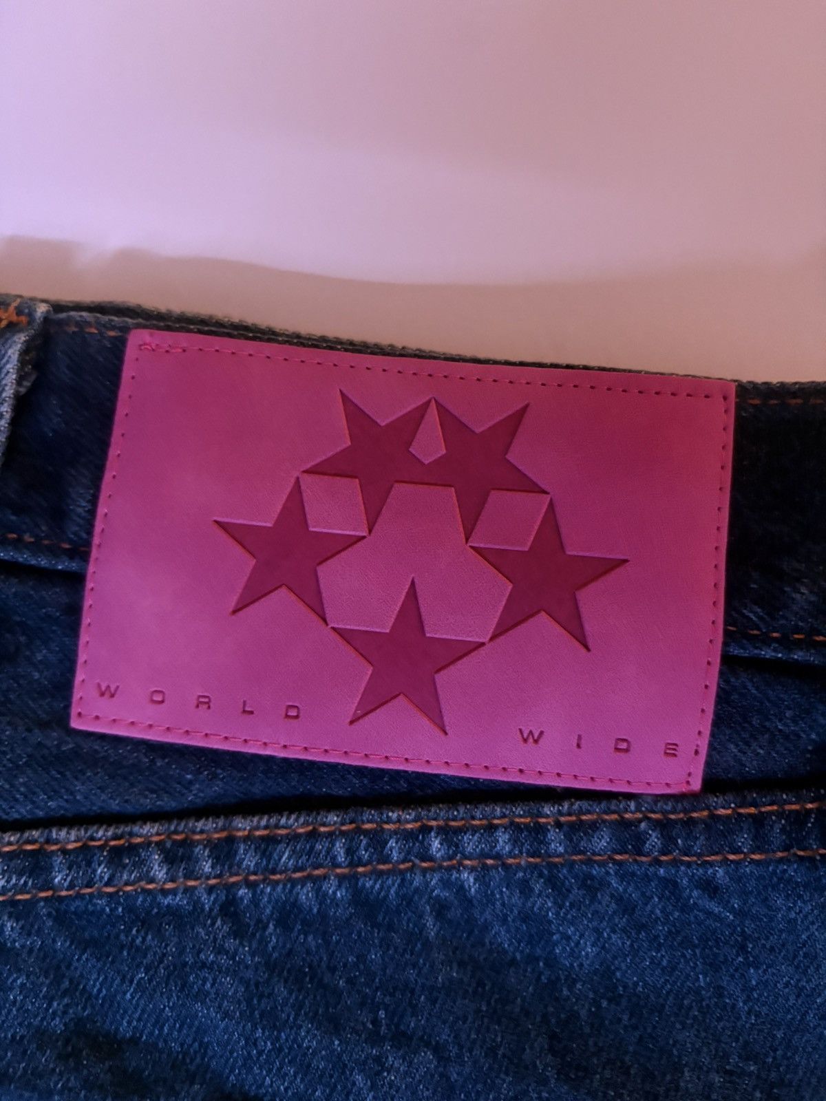 Levi's × Sp5der Sp5der 5star vintage 501 denim Size US 38 / EU 54 - 2 Thumbnail