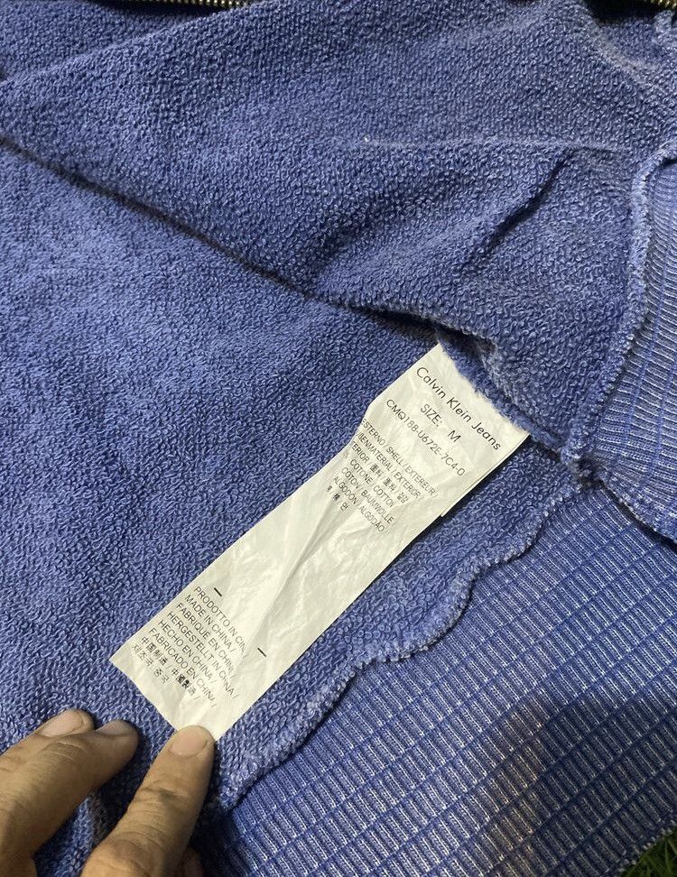 If Six Was Nine × Japanese Brand × Le Grande Bleu (L.G.B.) Vintage Calvin Klein Washed Hoodie Fur ~ IfSixWasNine Size US M / EU 48-50 / 2 - 11 Thumbnail
