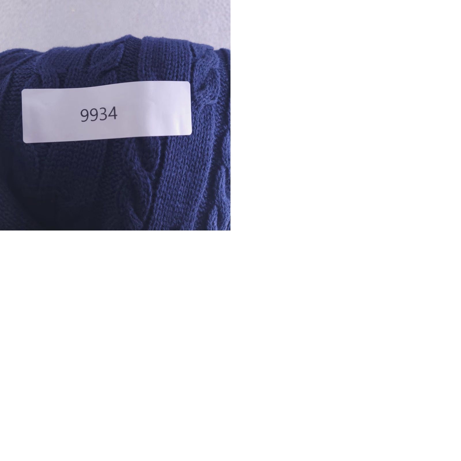 Chaps VINTAGE Chaps Sweater Mens L Blue Cable-Knit Crew Neck Retro Pullover Crest Navy Mens Size US L / EU 52-54 / 3 - 9 Thumbnail