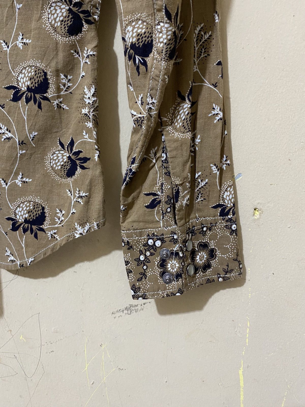 Hysteric Glamour Hysteric Glamour Paisley Button Shirt Size ONE SIZE - 12 Thumbnail