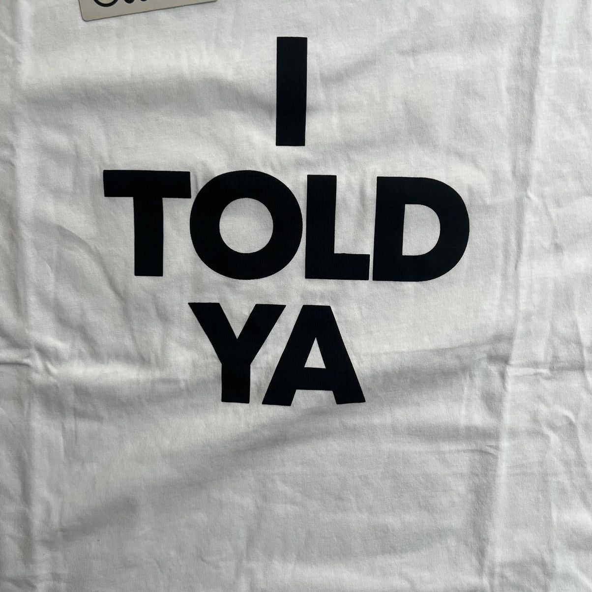 Loewe Loewe Challengers 'I TOLD YA' T-shirt | Grailed