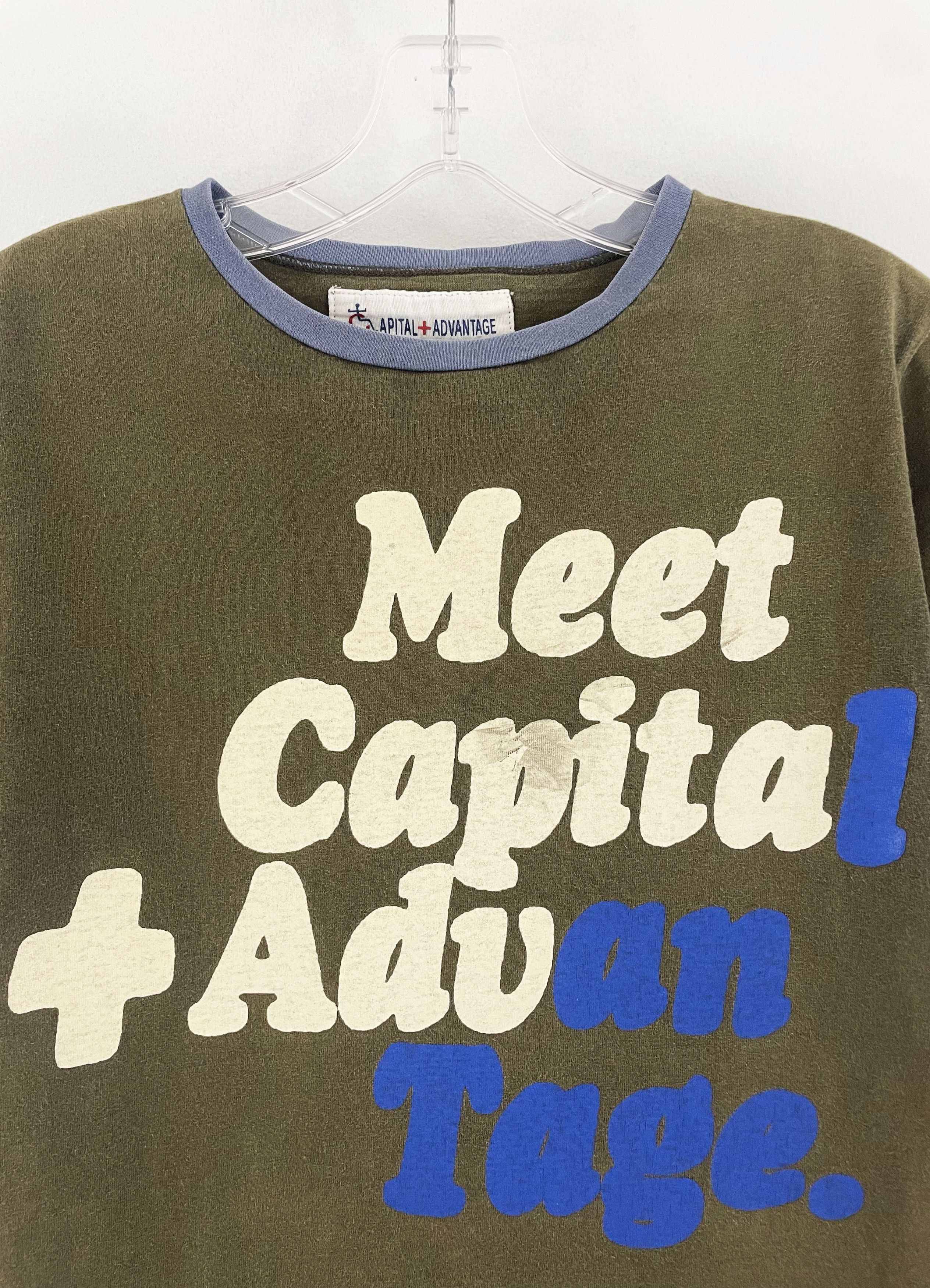 Kapital Meet Capital + Advantage T-Shirt Size US S / EU 44-46 / 1 - 4 Thumbnail
