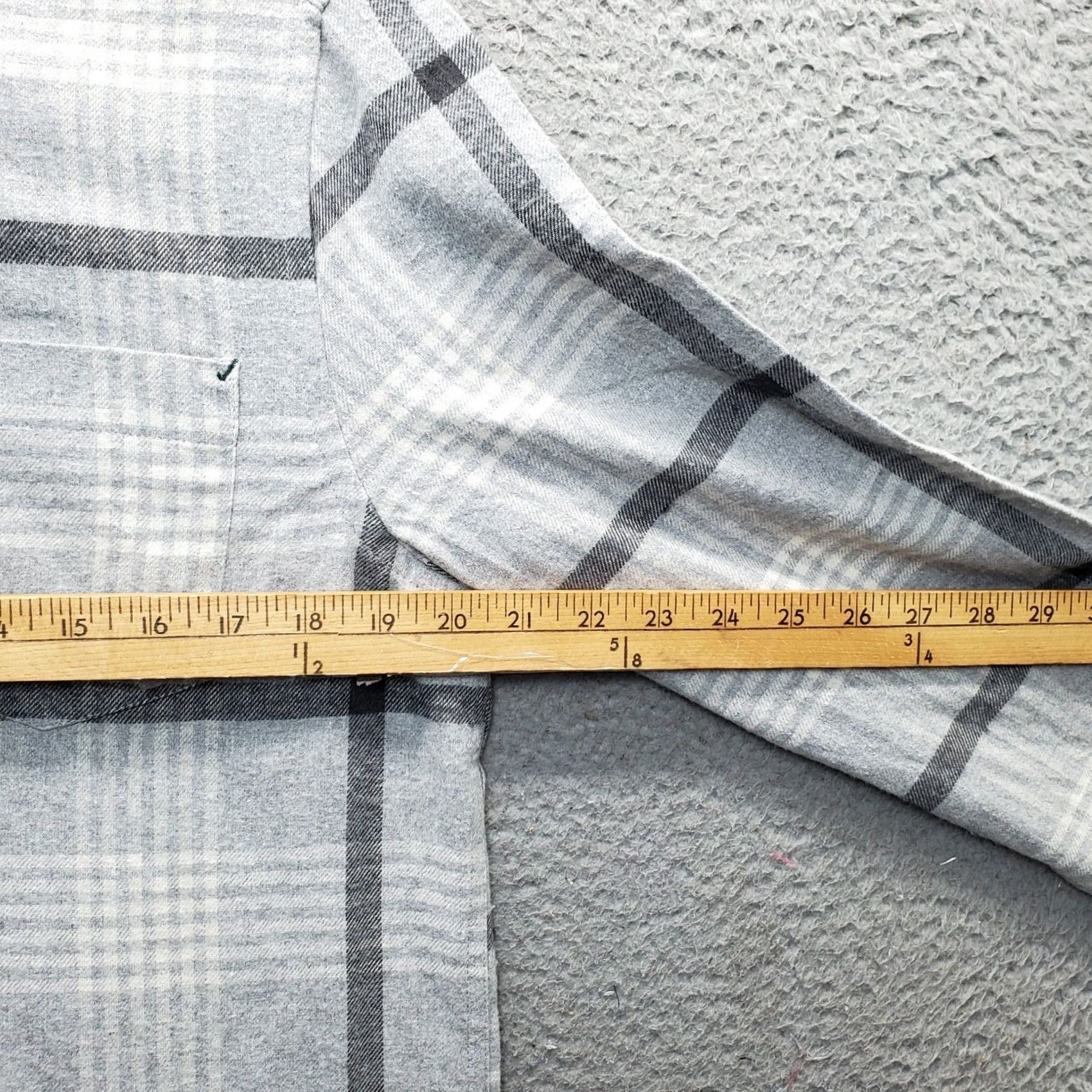 Vintage Report Collection Shirt Men Small Multi Plaid Thick Flannel Collared Button-Down - Quick Shipping & Handmade - Quality Size US S / EU 44-46 / 1 - 4 Thumbnail